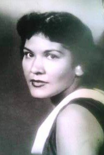 Mary Agnes' mother, Delfina Ybarra Rodríguez, when she was about 24 years old, 1952, Courtesy of Mary Agnes Rodríguez 