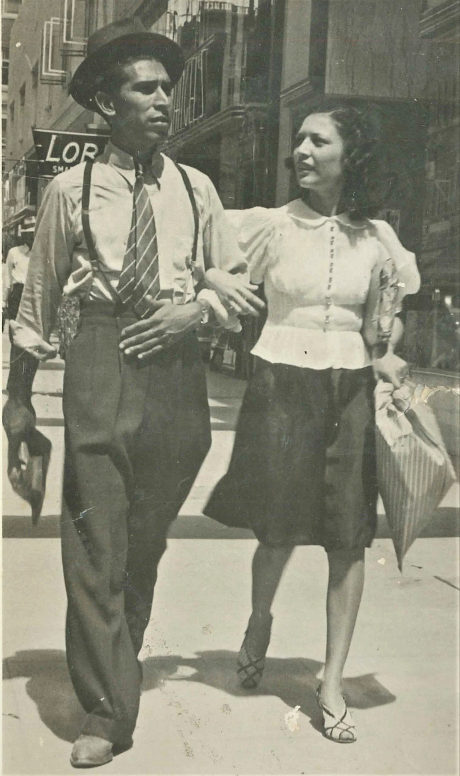 Olivia Sánchez Zamarripa and husband, Ramón Vasquez, undated, Courtesy of Ramón Vasquez