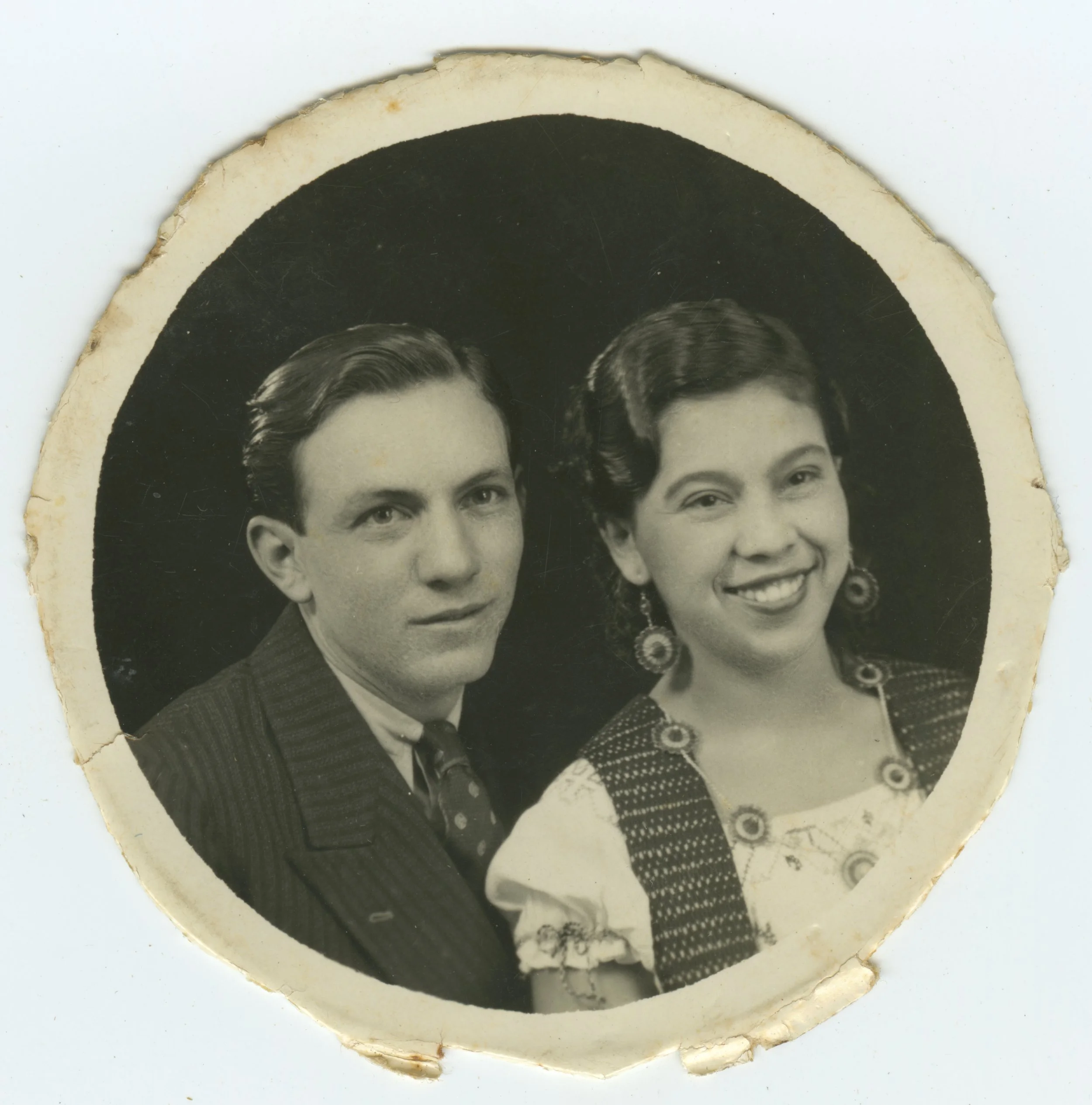 Manuela Solís Sager and husband James "Jamie" Sager, undated, Courtesy Esperanza Peace and Justice Center, San Antonio, Texas