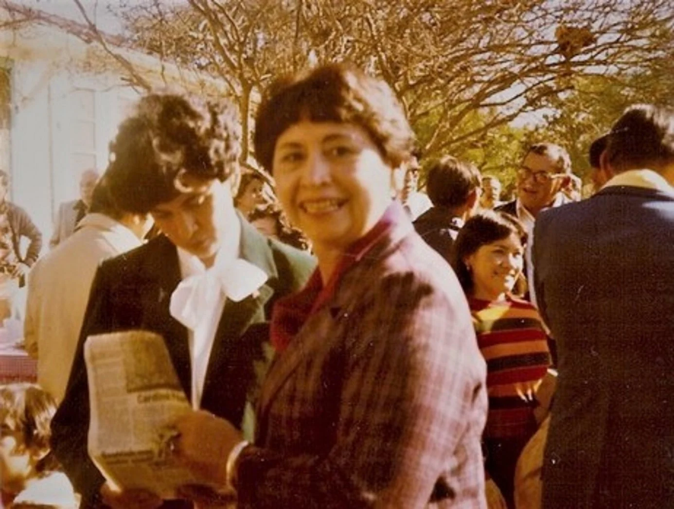 María Antonietta Berriozábal's campaign for City Council District 1, 1981. She served that district for five terms from 1981-1991. Courtesy of María Antonietta Berriozábal