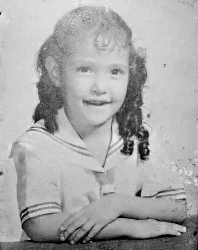 Mary Agnes, when she was about five years old, c 1964, Courtesy of Mary Agnes Rodríguez 