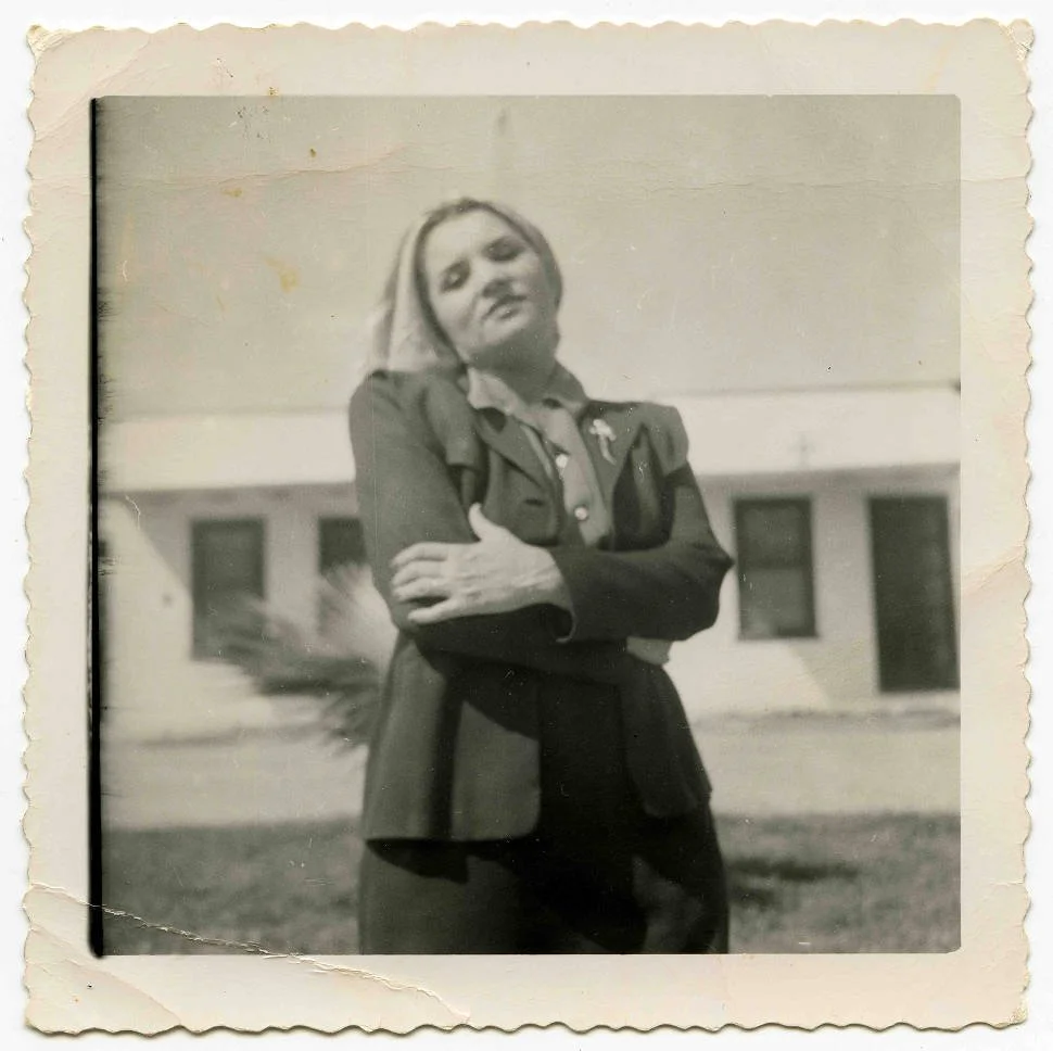 Candid photo of Lydia, undated