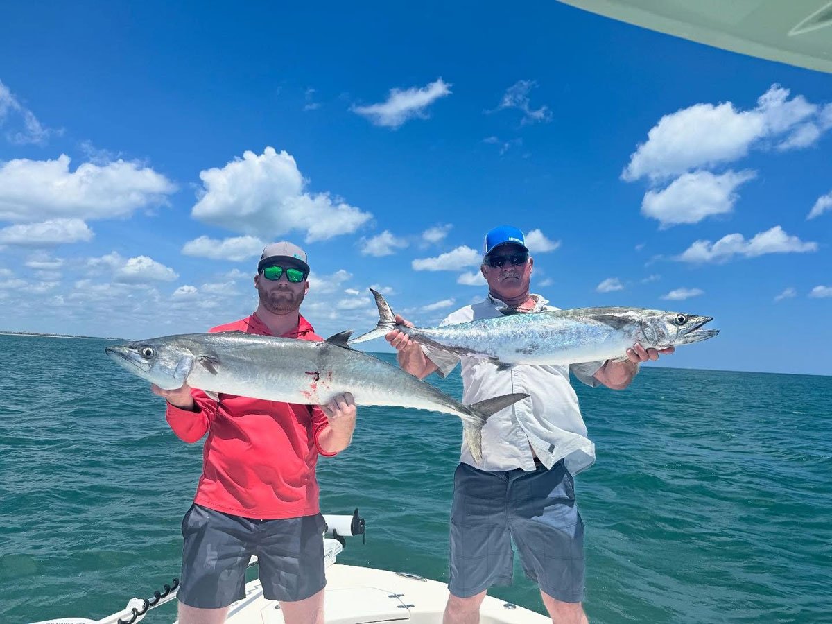 Kingfish Shootout Fishing Tournament showing fishermen and their kingfish.