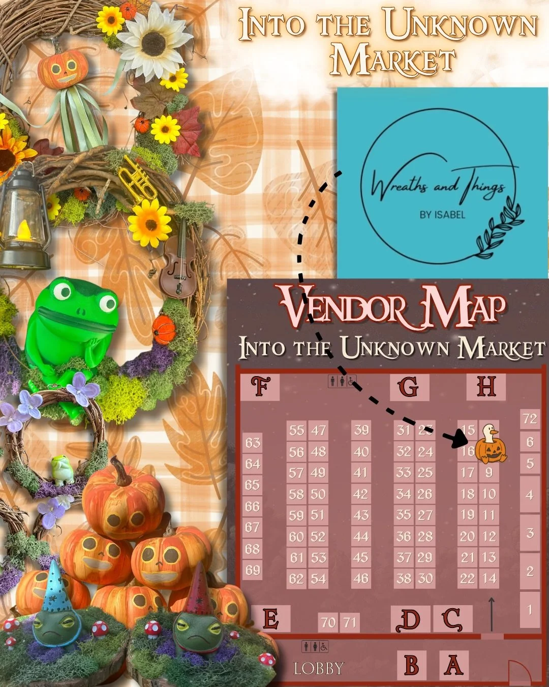 VENDOR SPOTLIGHTS🐸🫖🍂🍁

These are a few of our amazing vendors who will have OTGW themed items and so much more‼️

Make sure to check out our vendor map to see all our vendors and check out our page for more items you can find at our event

You ca