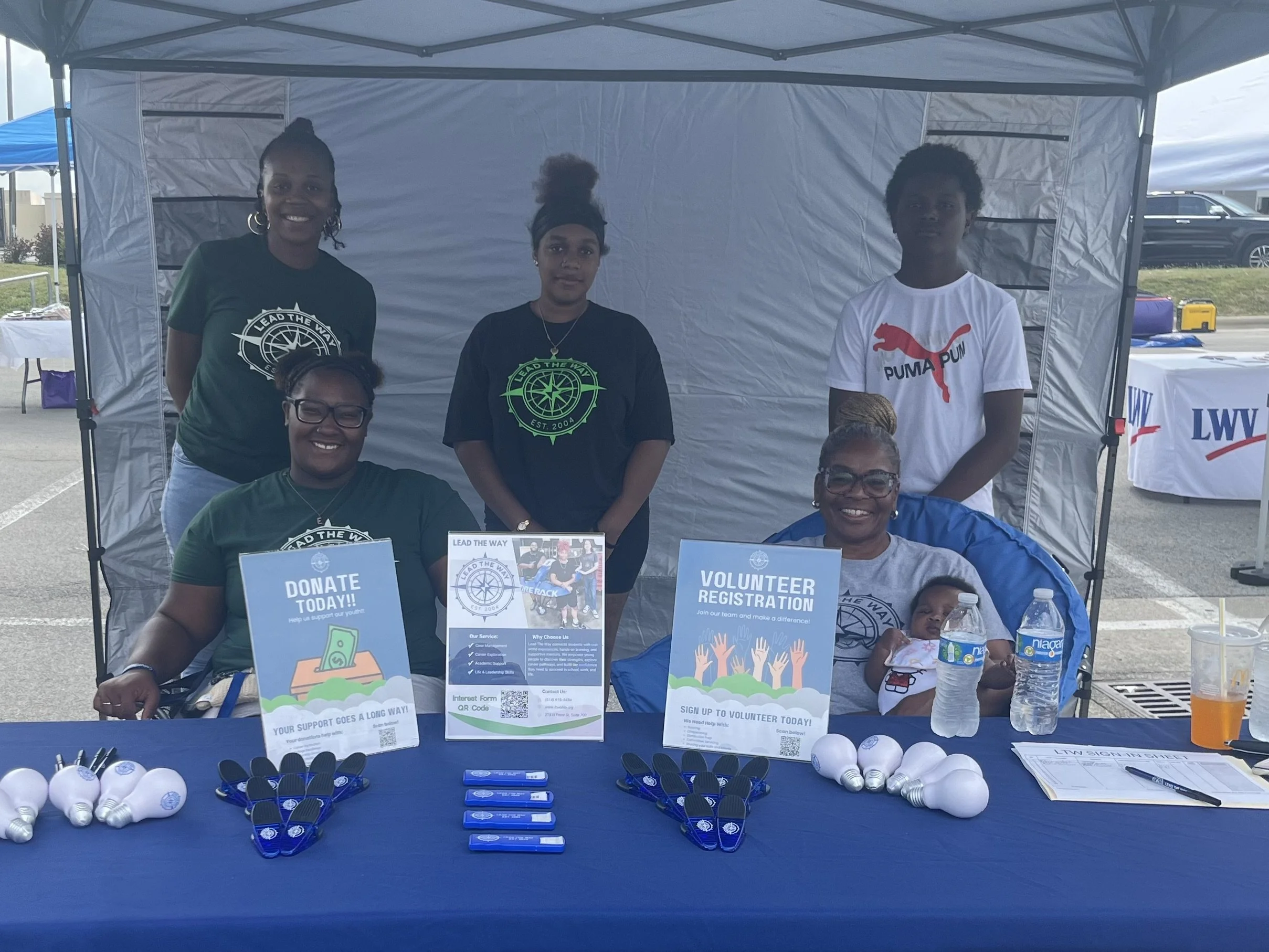 Lead The Way Connects, Educates, and Empowers at the Faith Thomas Foundation Community Event