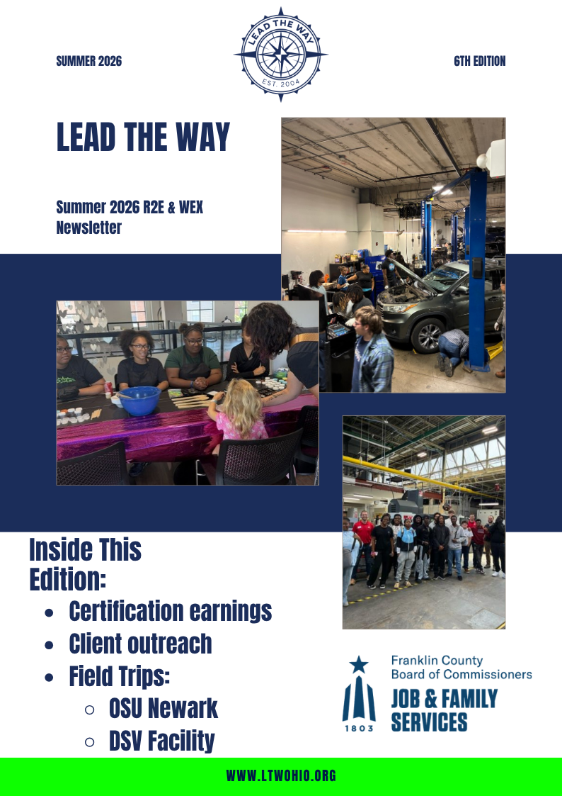 Summer 2026 R2E &amp; WEX Newsletter - Week 6