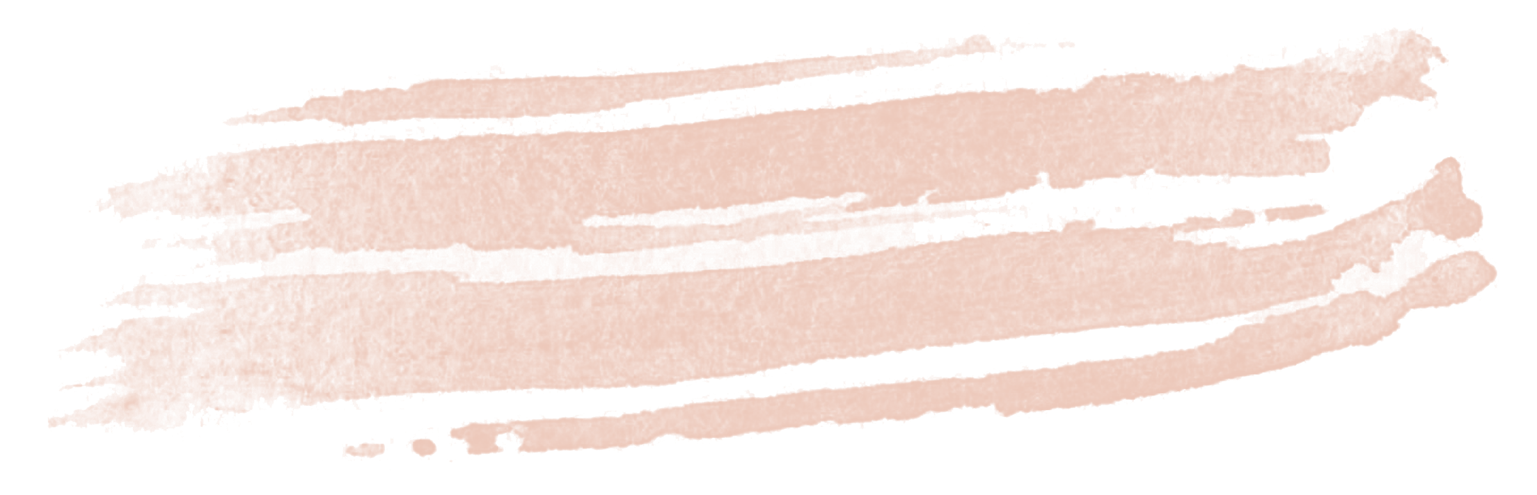 Splotchy light pink tan brushstroke on black background.