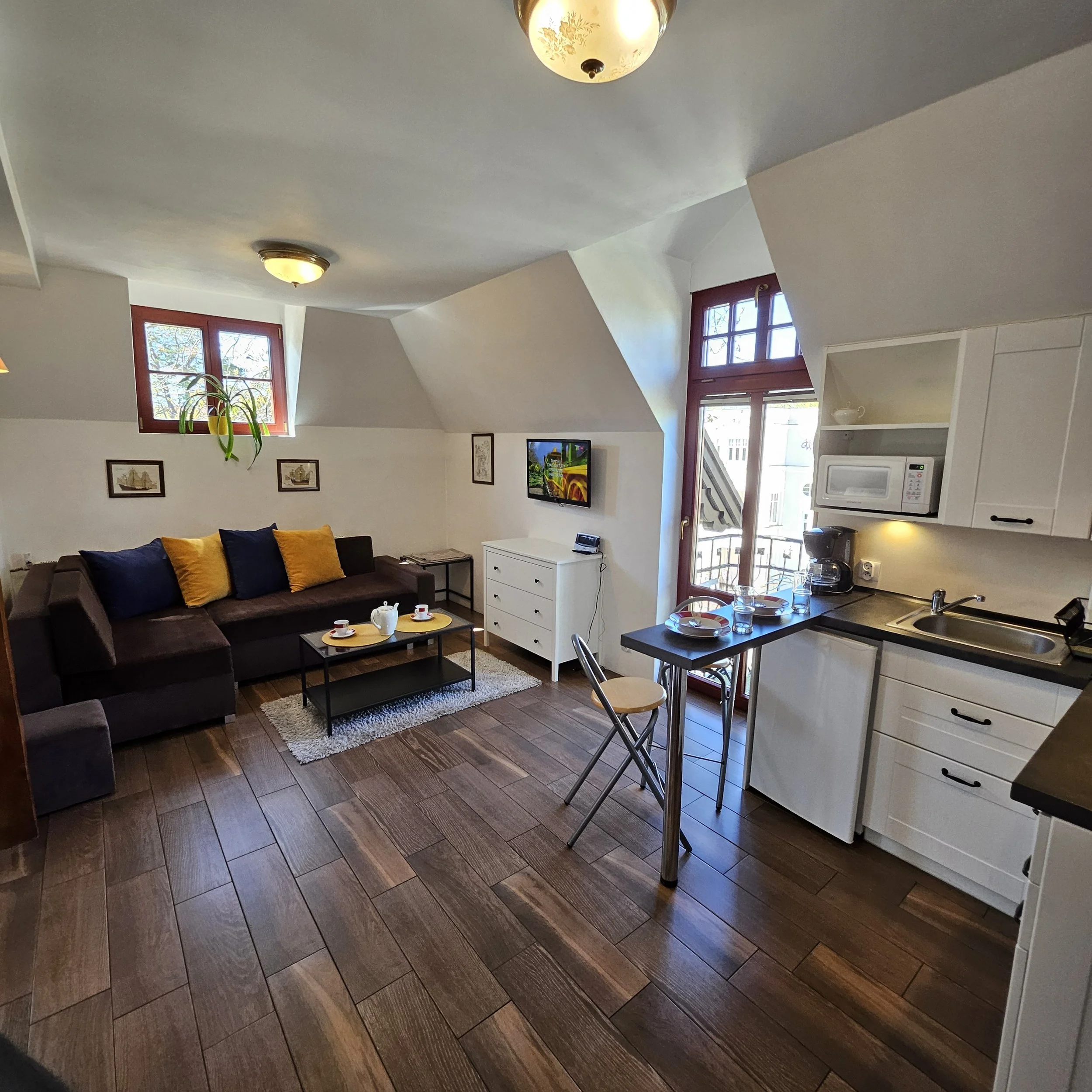 Apartament nr.1 (piętro 2 - do 4 osób)