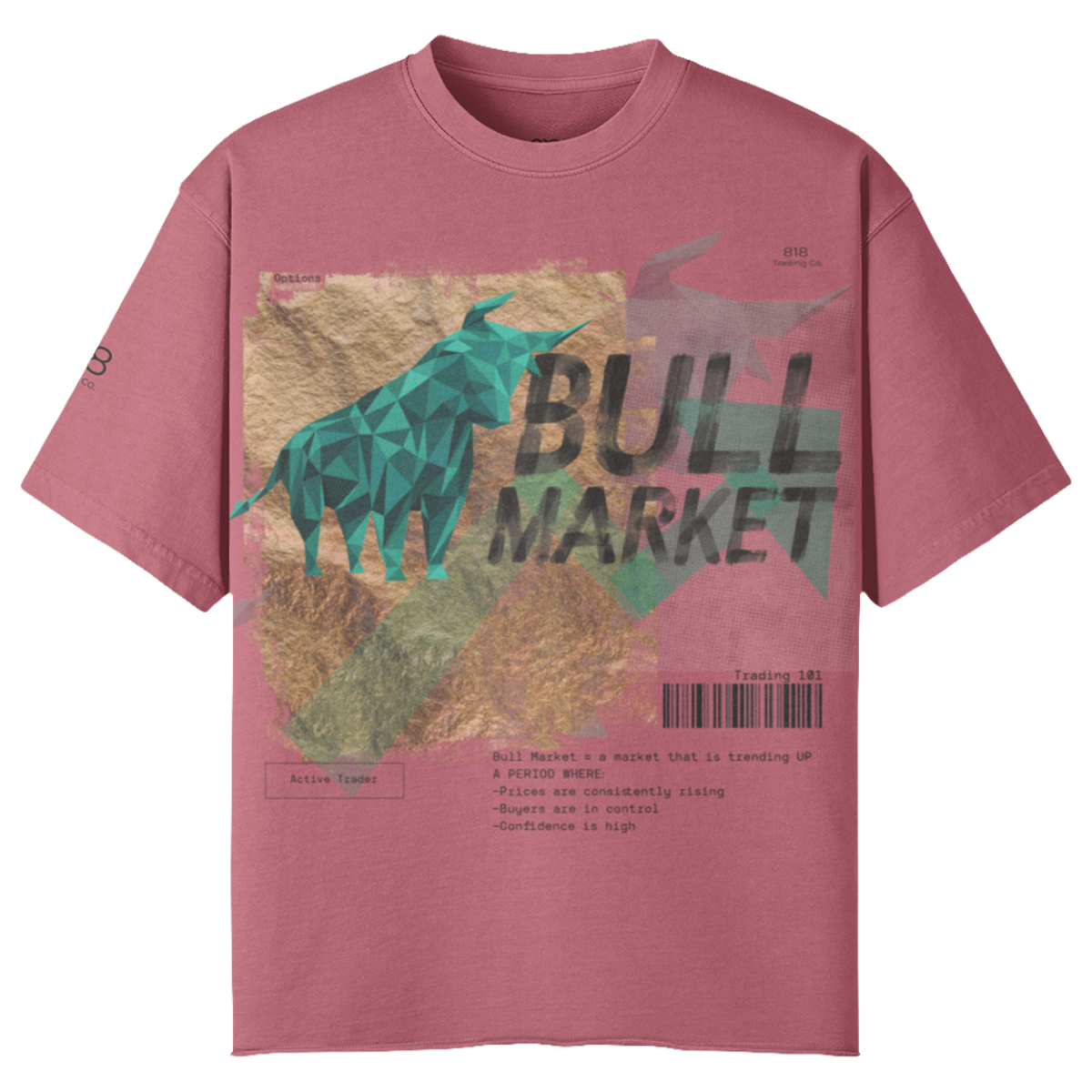 Unisex Vintage Oversized Bull Market Tee