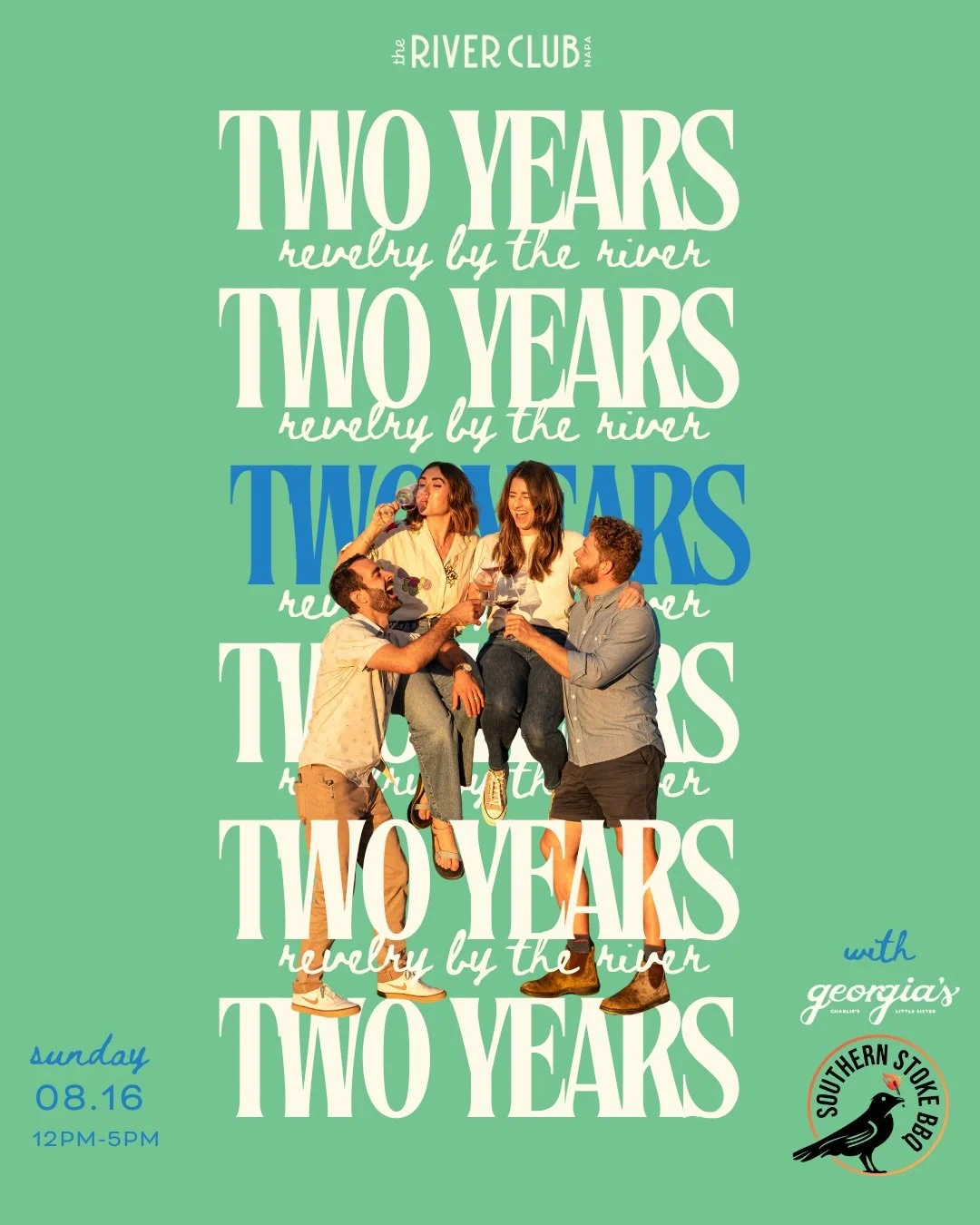 Two years ago, we opened the doors to our little industrial space on the Napa River and hoped people would show up.

You showed up. And next week, we&rsquo;re celebrating!!

Join us Sunday, August 16th, as we celebrate two years of wine, community, a