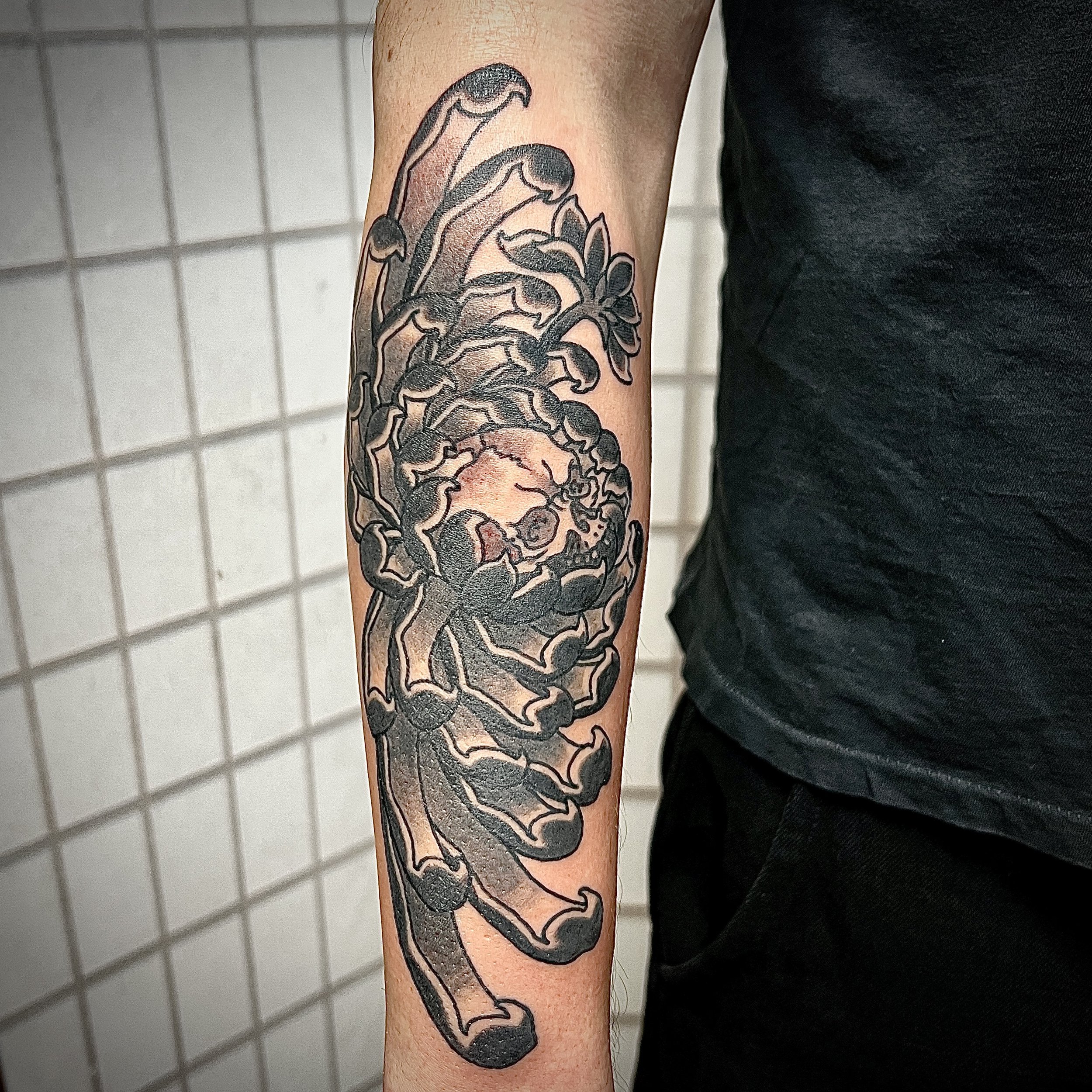 chrysanthemum tattoo Japanese tattoo