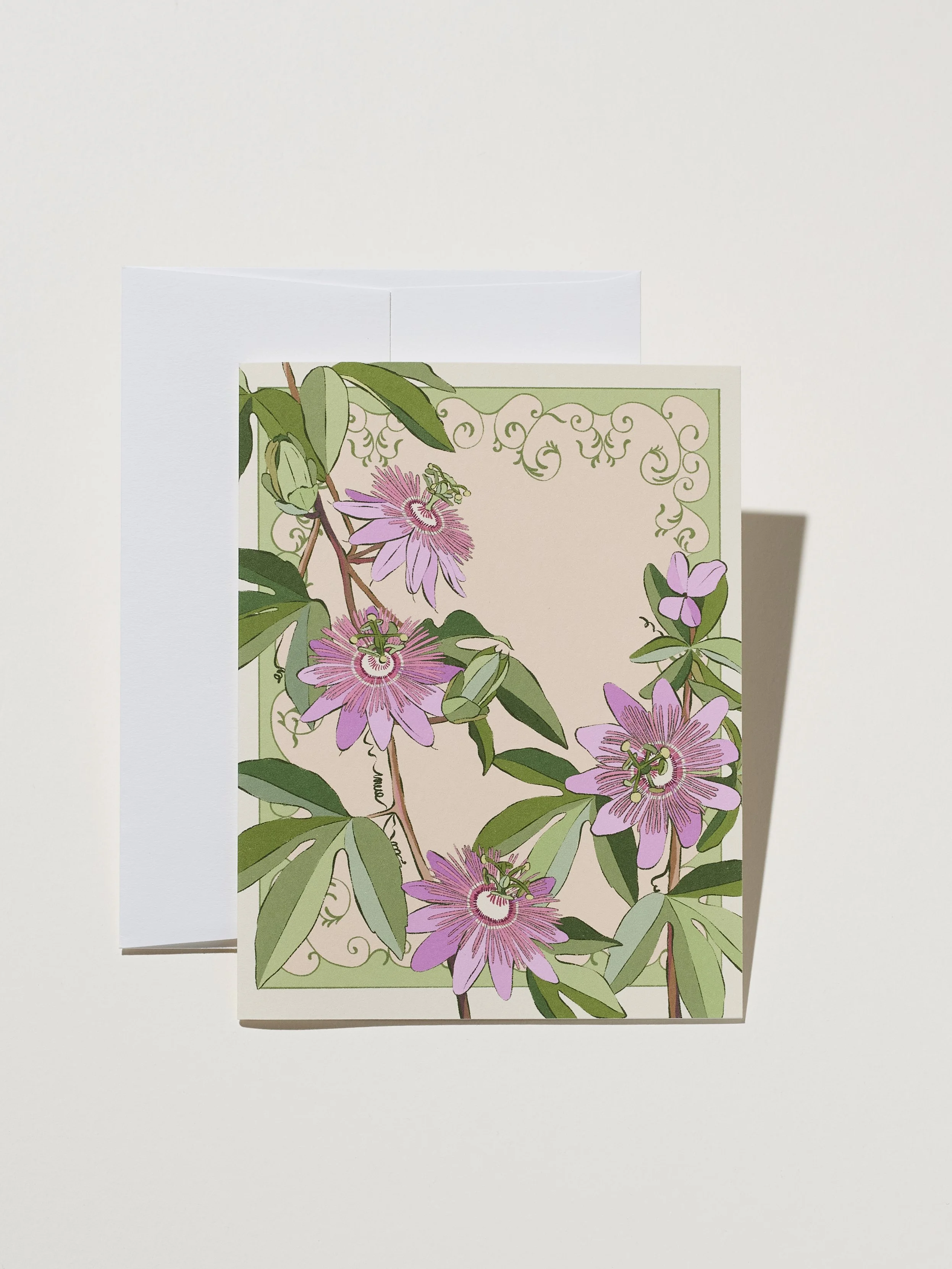 Art Nouveau Passion Flower