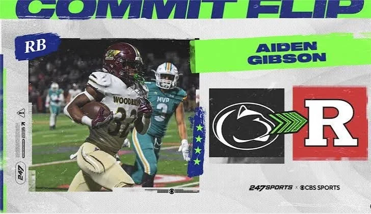 4 Star Running Back Aiden Gibson Flips to Rutgers