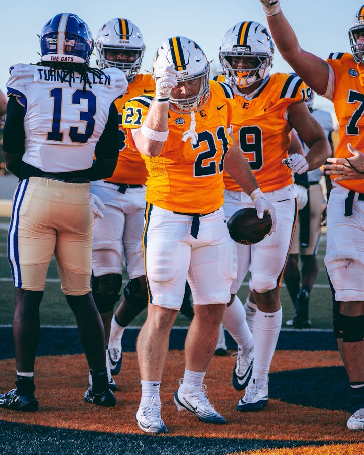 ETSU Dominates Western Carolina 58-31 in SoCon Opener