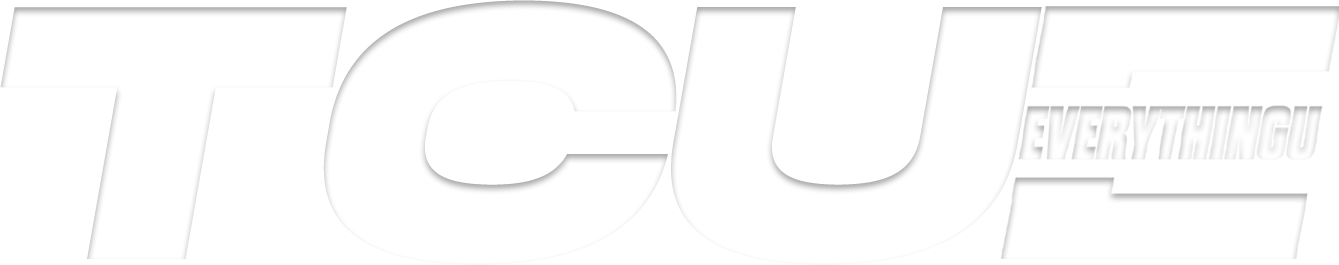 Close-up of a logo with the text 'Twitch Everything' in black and white.