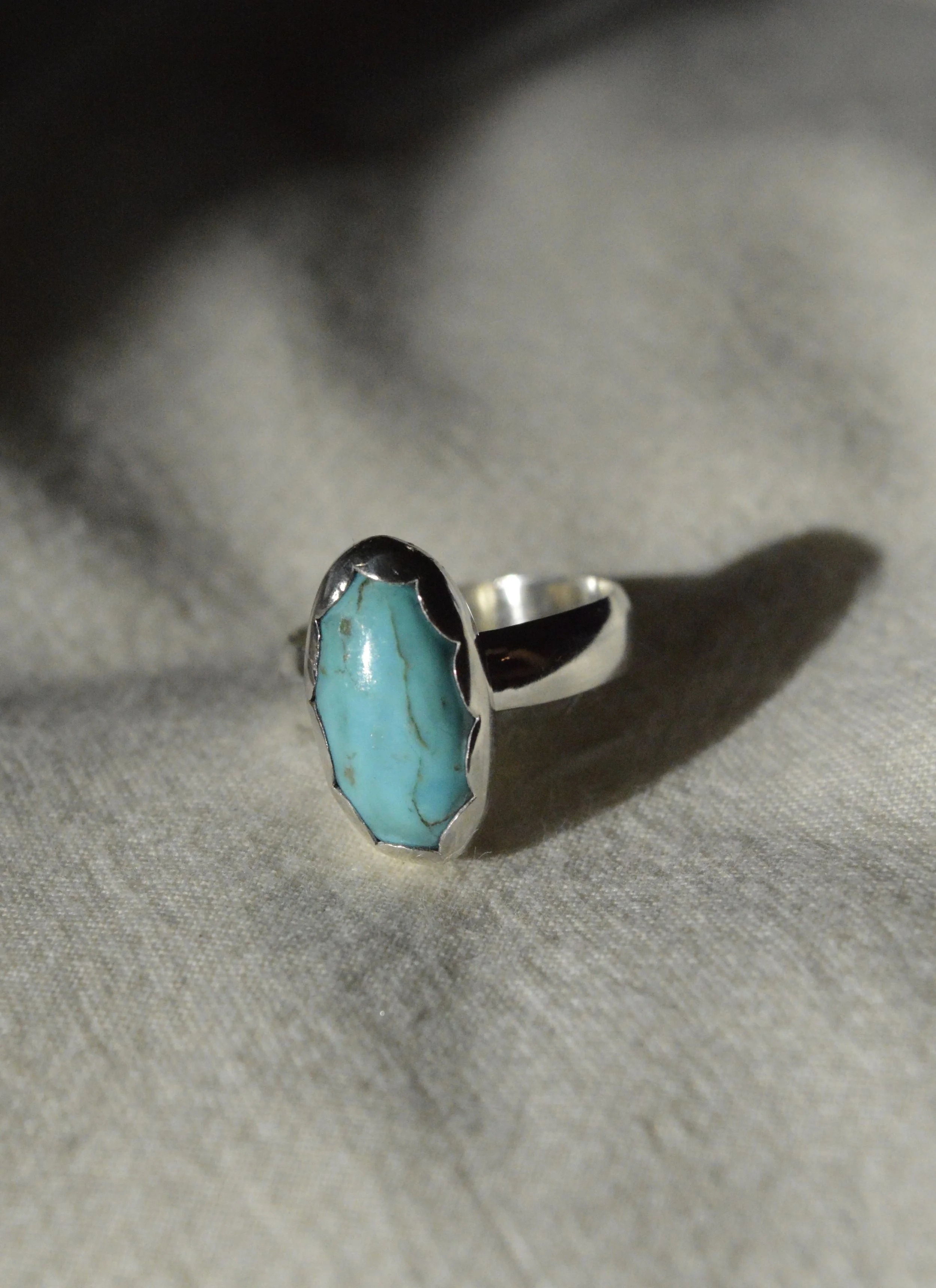 Sliver of Turquoise size 6