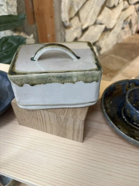 Slab butter dish