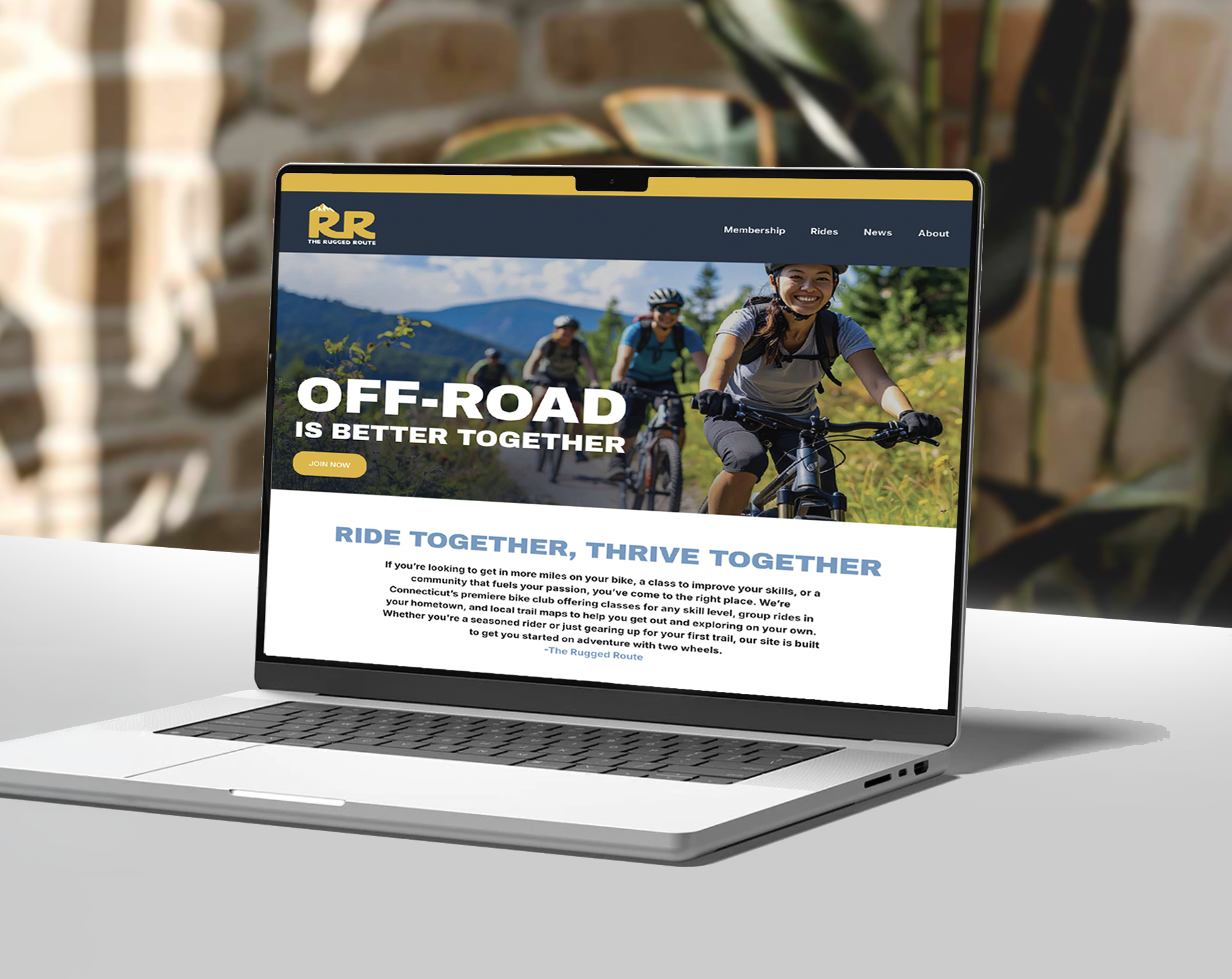 The Rugged Route Website