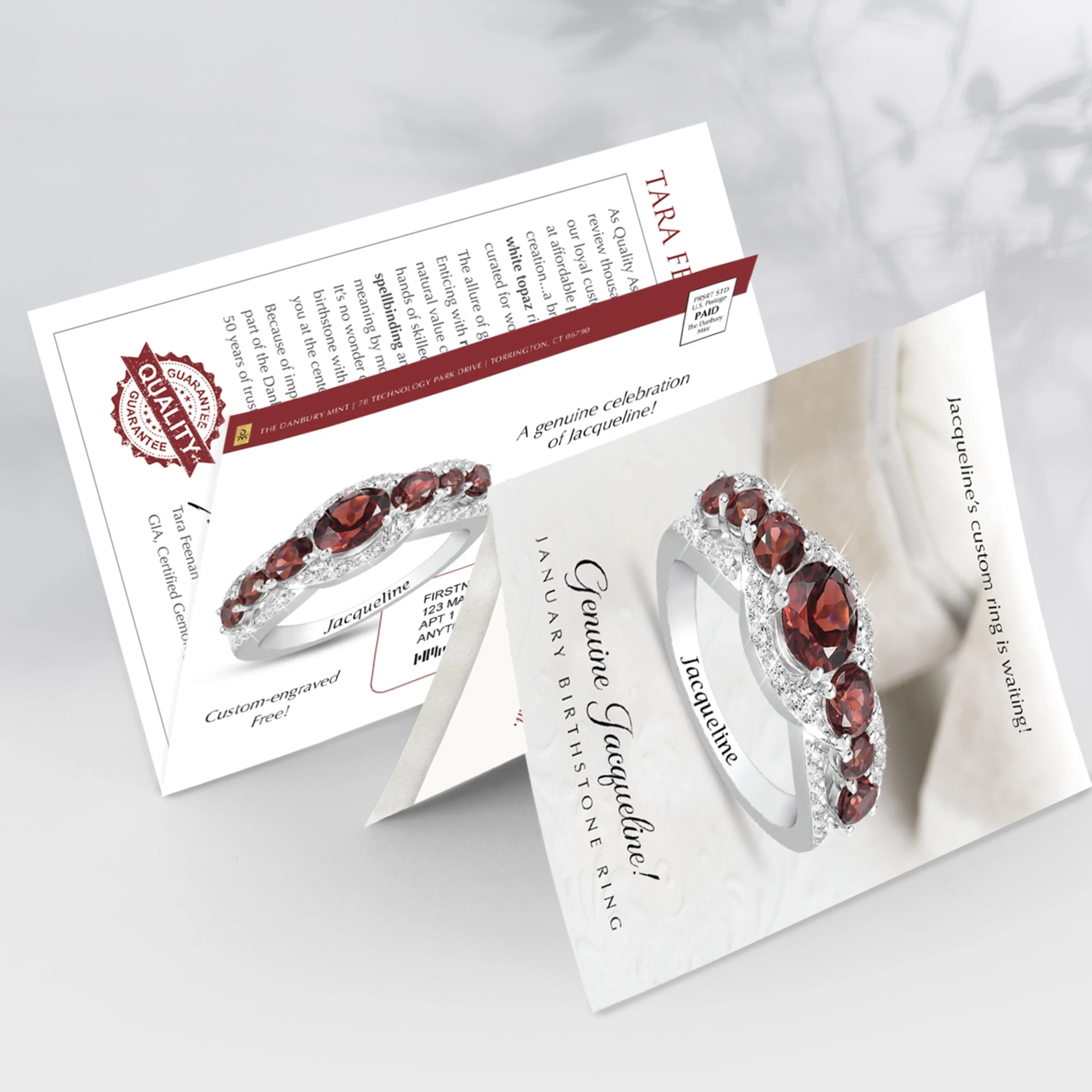 Birthstone Ring Self-Mailer