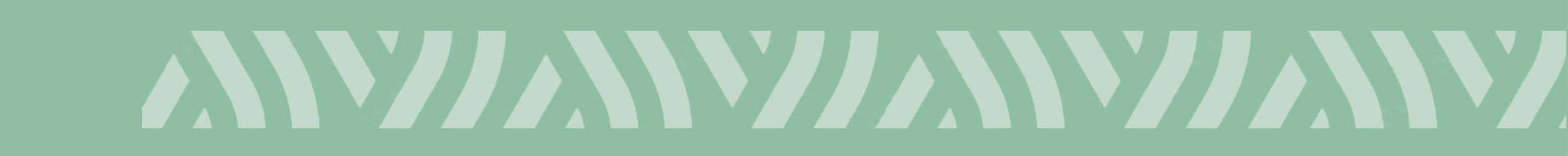 Green background with white triangular shapes creating a zigzag pattern.