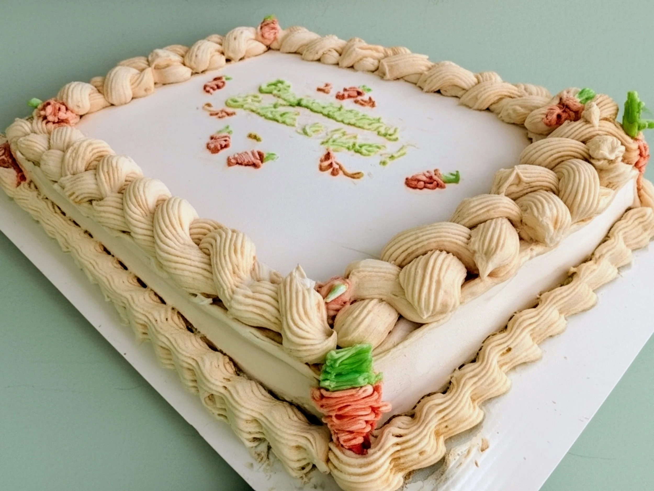 1/4 Sheet Cake