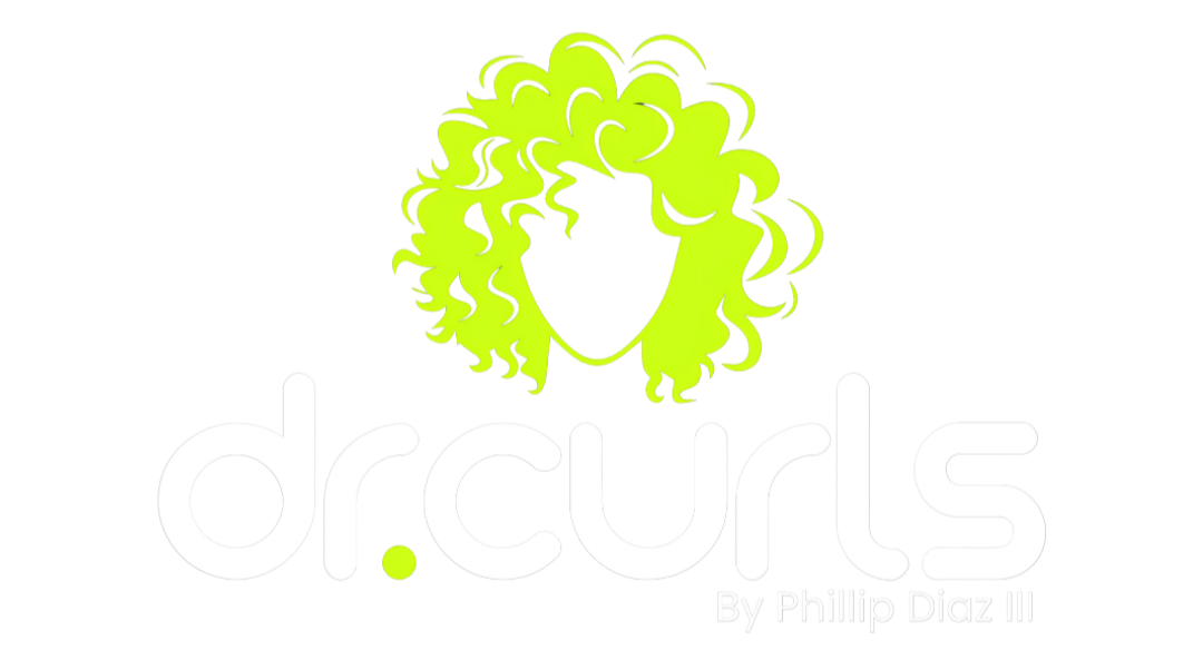 Logo with stylized face of a woman with curly hair above the word "discuts" and the text "By Phillip Diaz II" underneath.