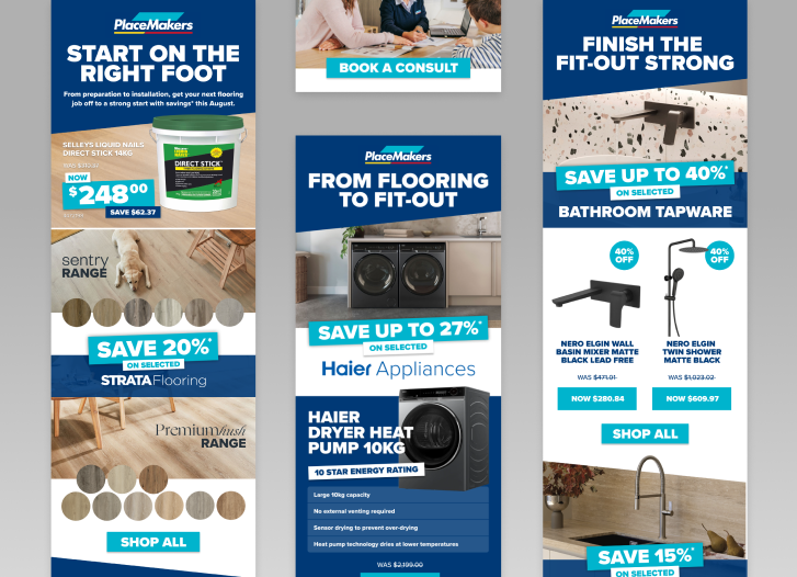 PlaceMakers Flooring & Interiors Campaign