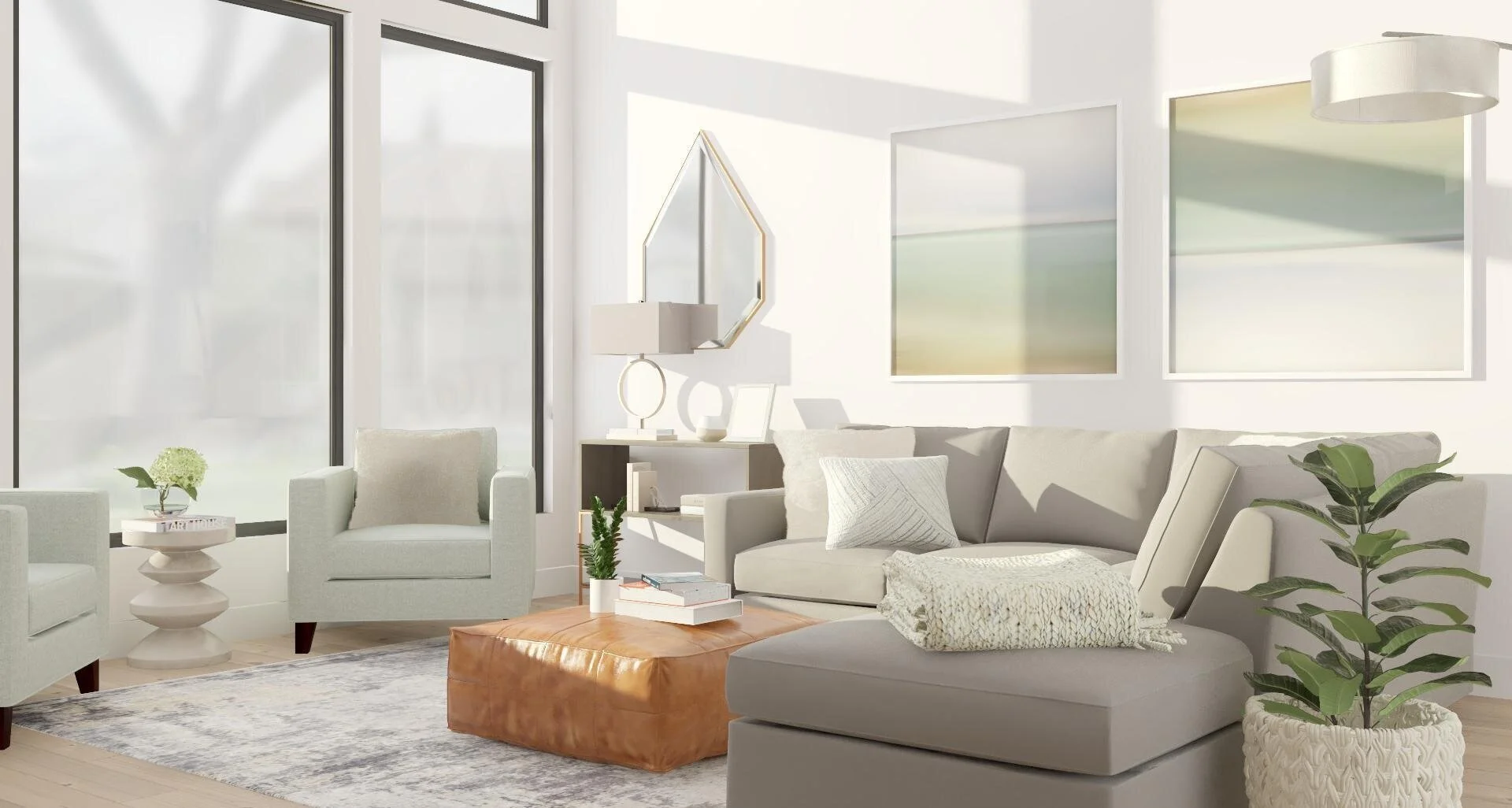 Neutral Open Concept | eDesign  