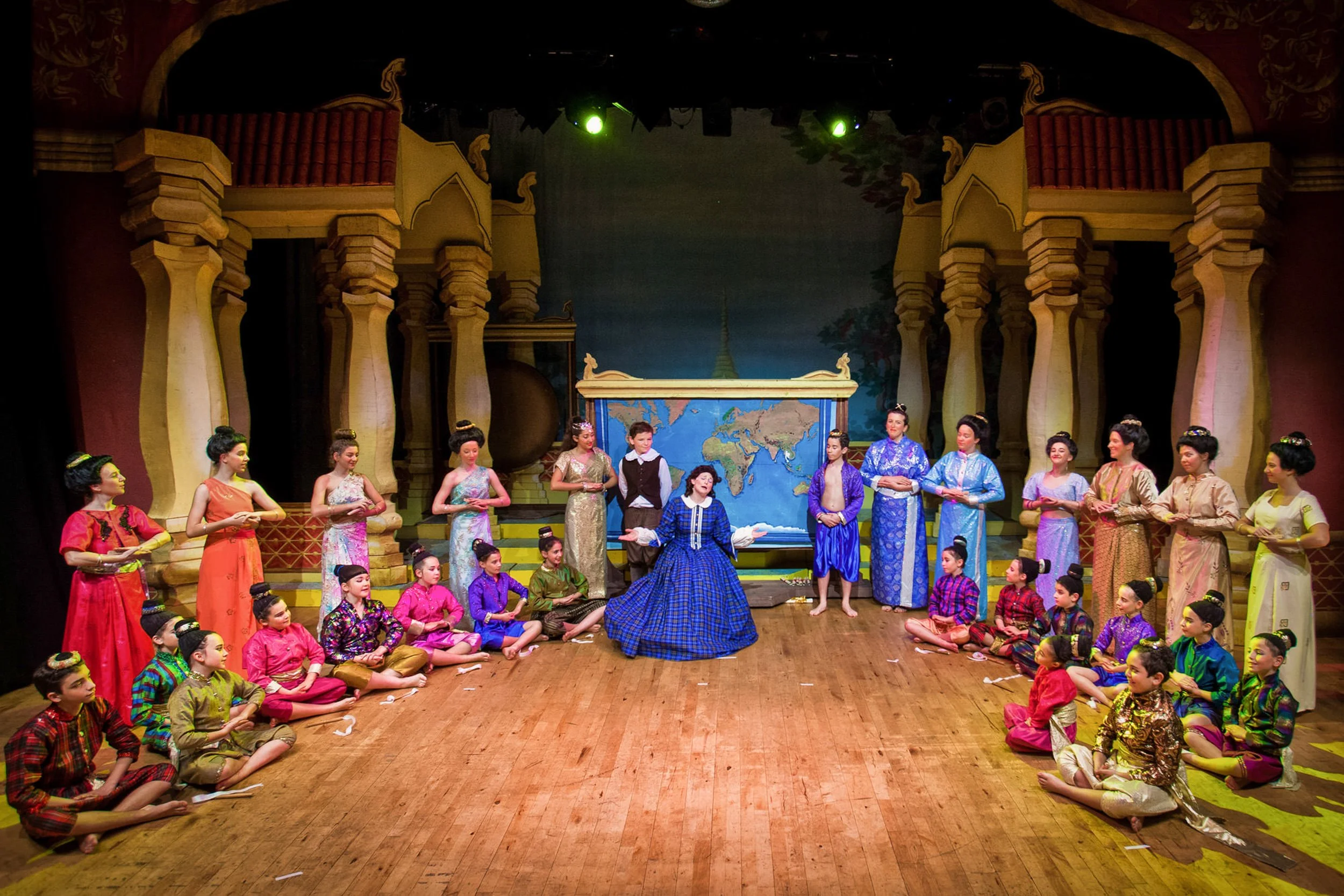 king and i performance on stage musical theatre production photography