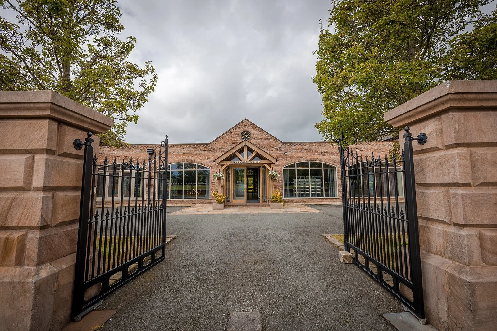 merrydale manor wedding venue exterior in cheshire