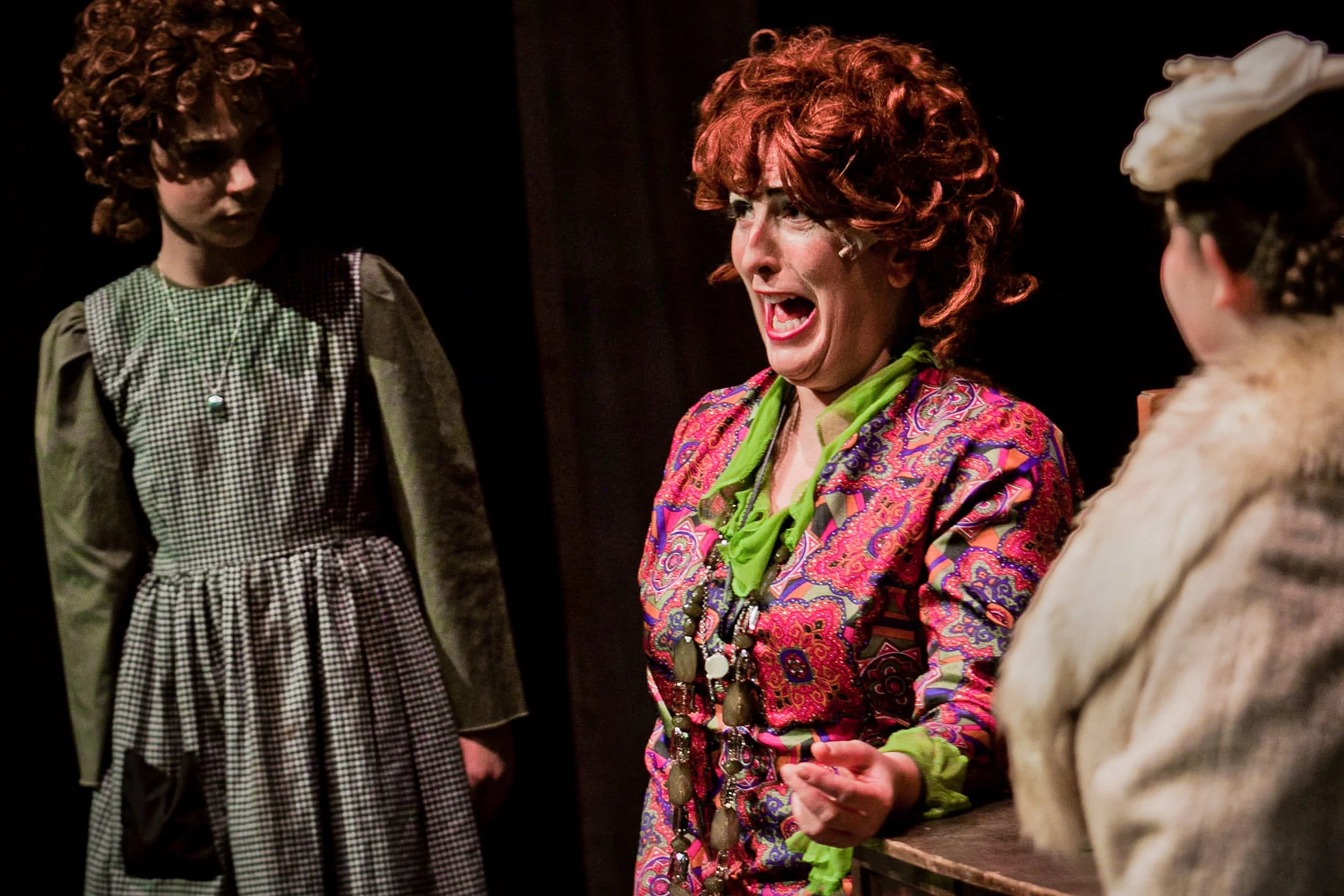 little shop of horrors performance on stage musical theatre production photography