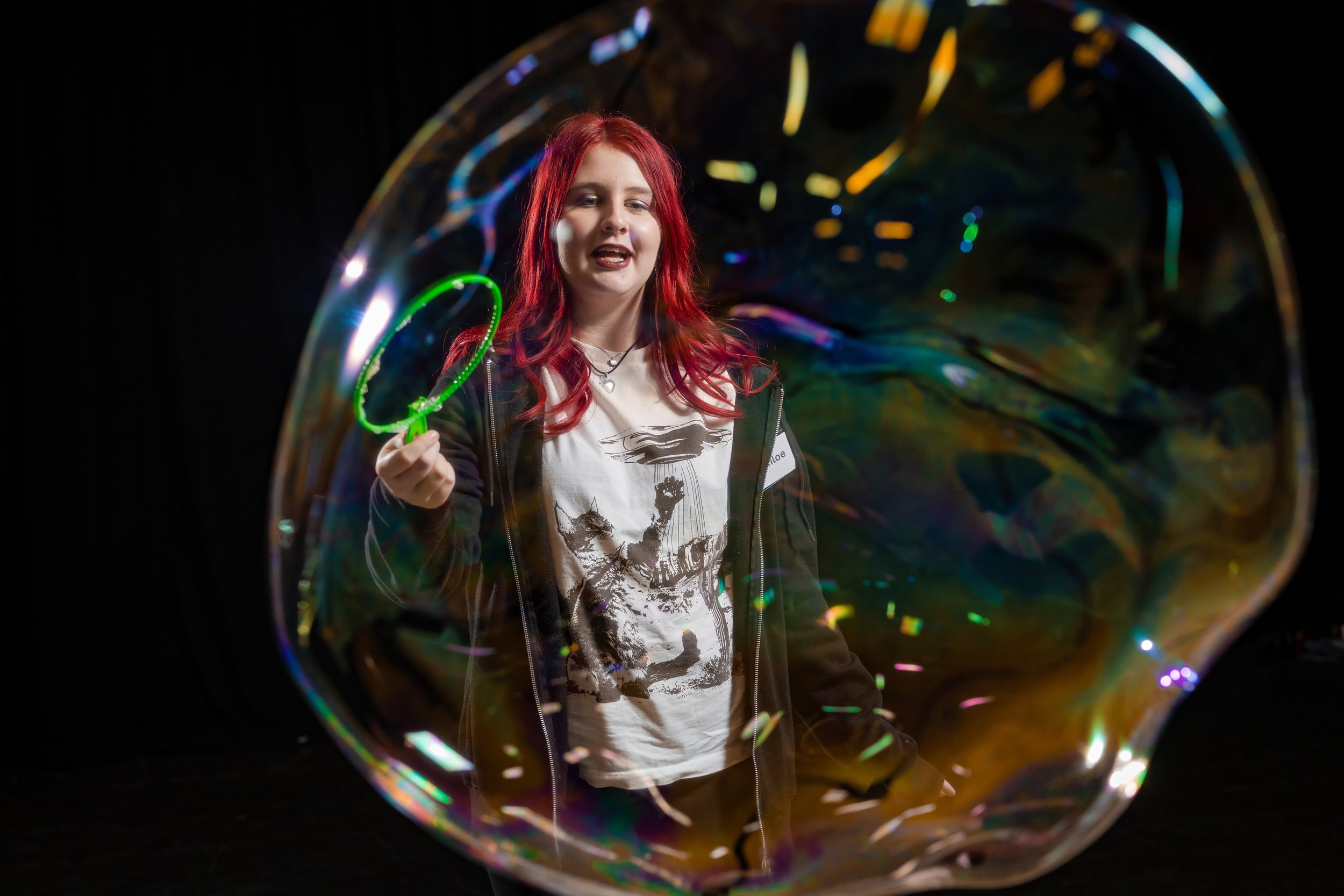 corporate-workshop-photographer-manchester-participant-framed-inside-giant-bubble-037.jpg