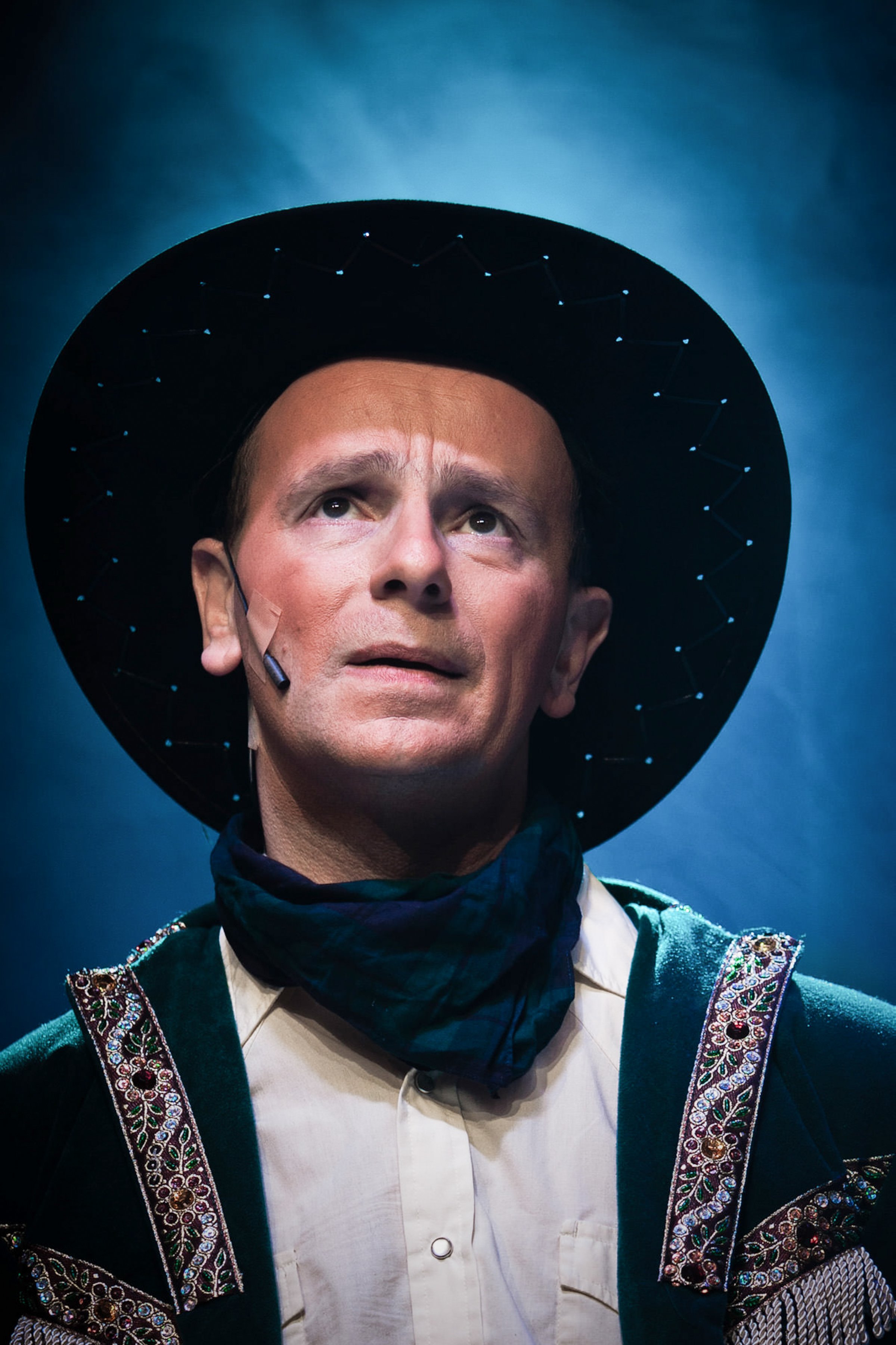 annie get your gun musical theatre production photography on stage with lighting