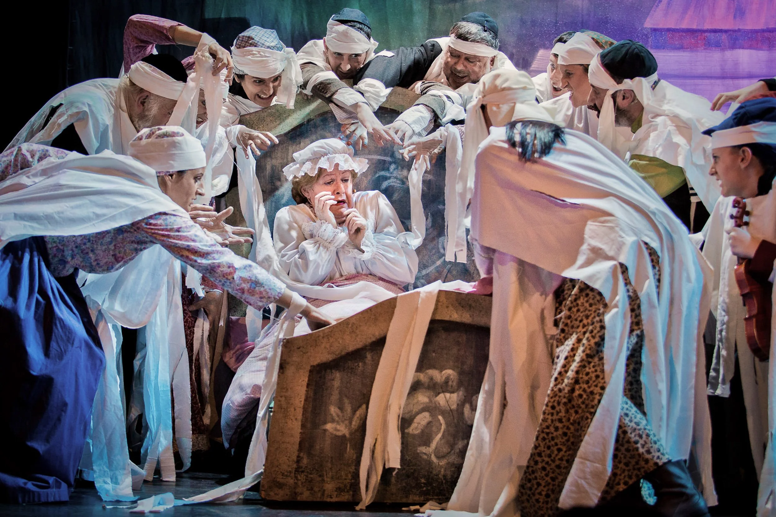 fiddler on the roof dream scene musical theatre performance photography with lighting