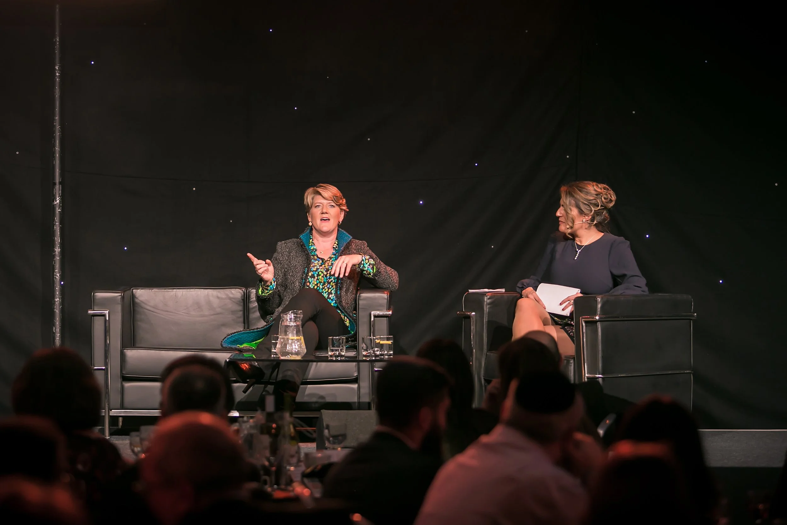 corporate conference fireside chat in manchester