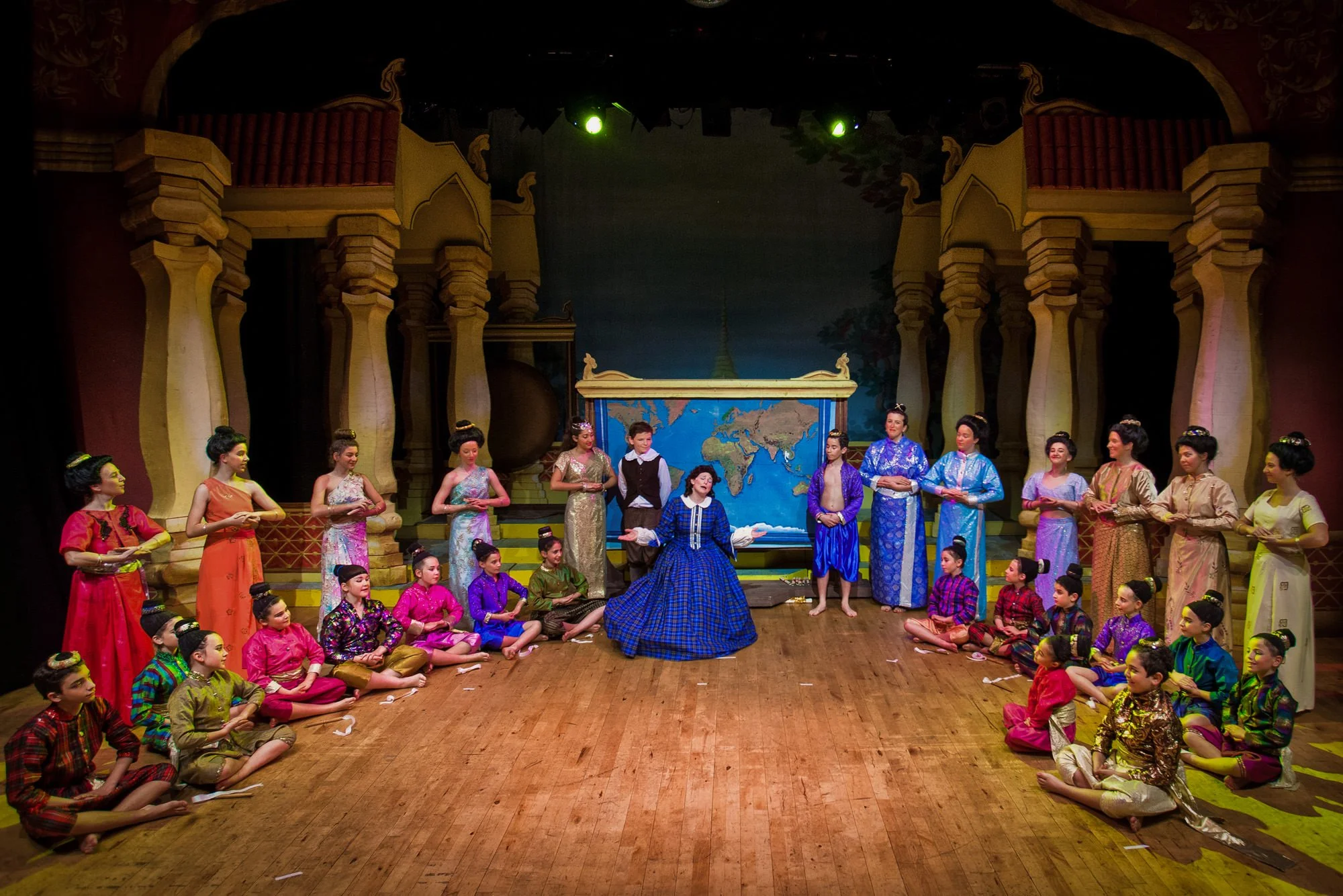 king and i performance on stage musical theatre production photography