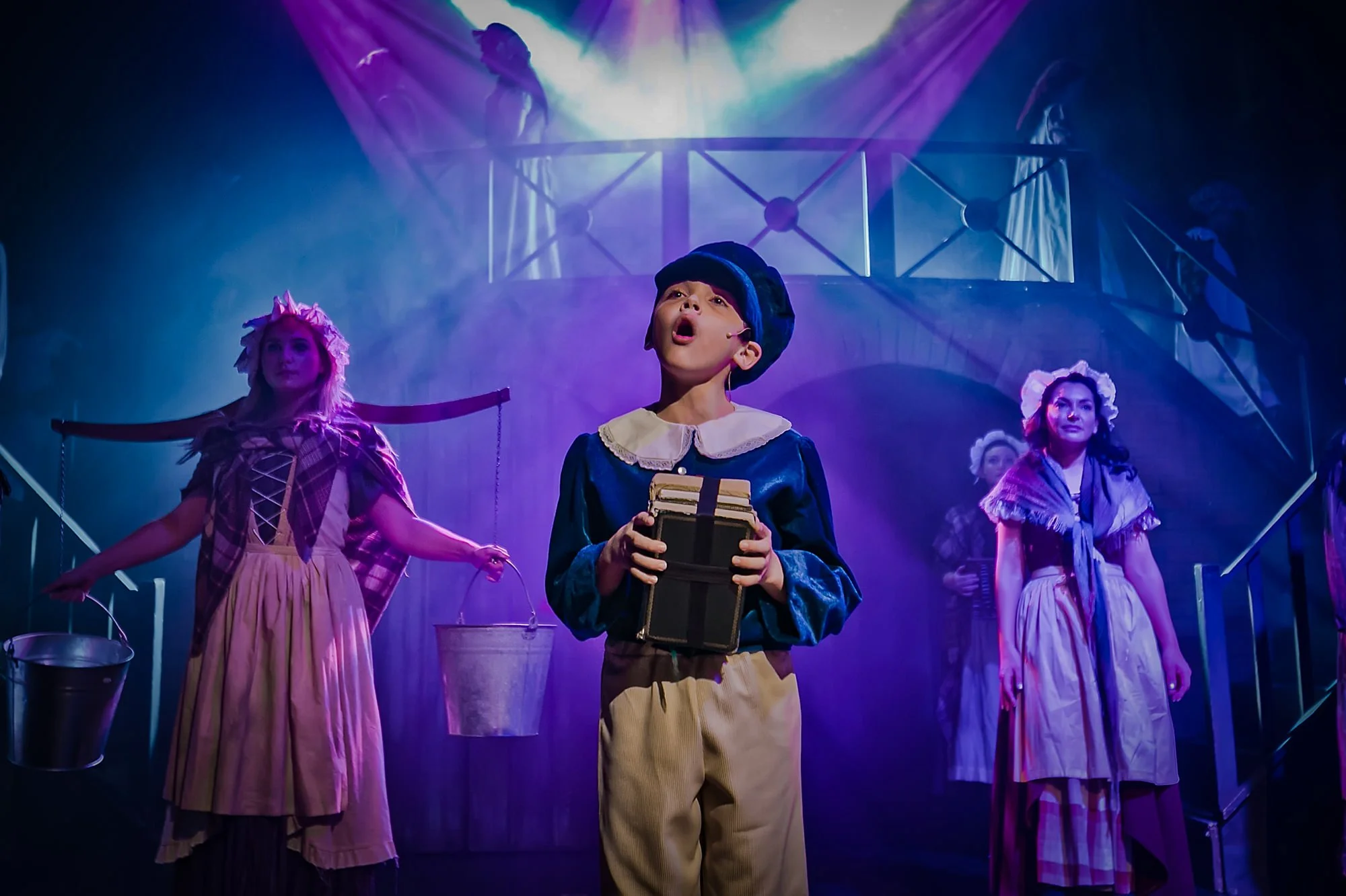oliver performance on stage musical theatre production photography