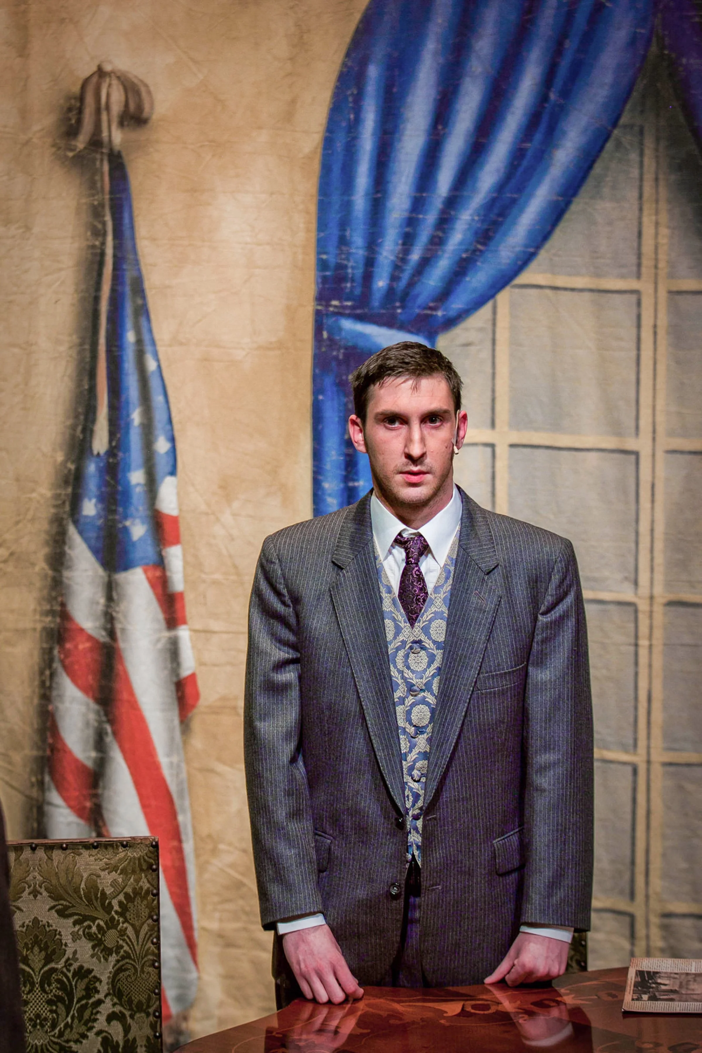 hobson's choice performance on stage musical theatre production dramatic photography