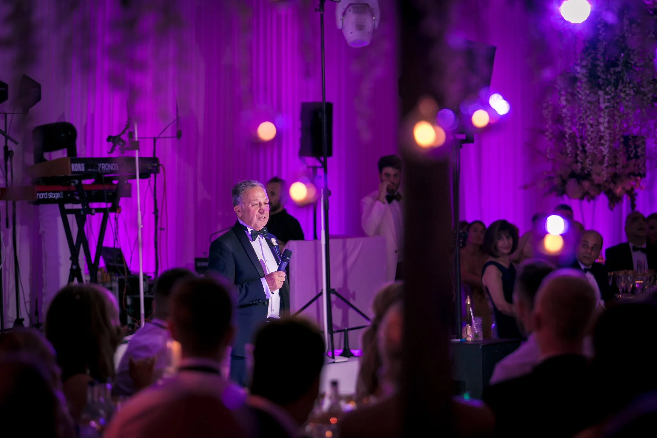 Guest speech at Fairmont Cheshire - The Mere wedding reception
