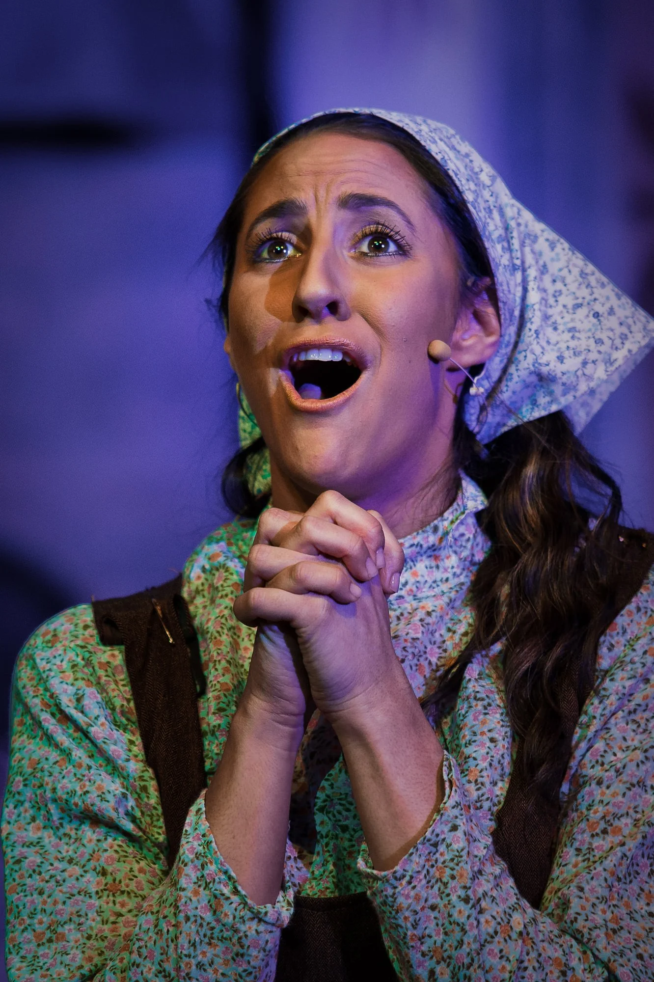 fiddler on the roof musical theatre production photography on stage with lighting