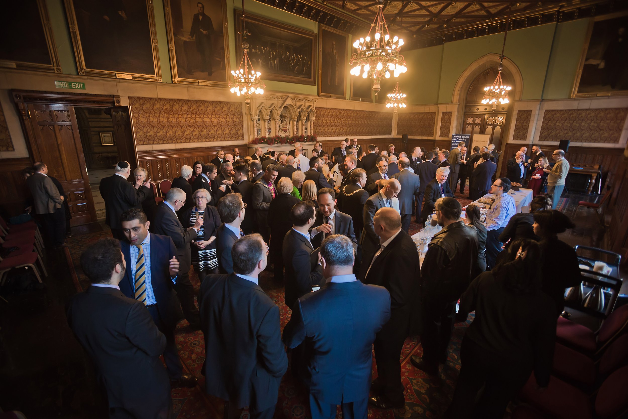 Networking event photography at a Manchester business venue
