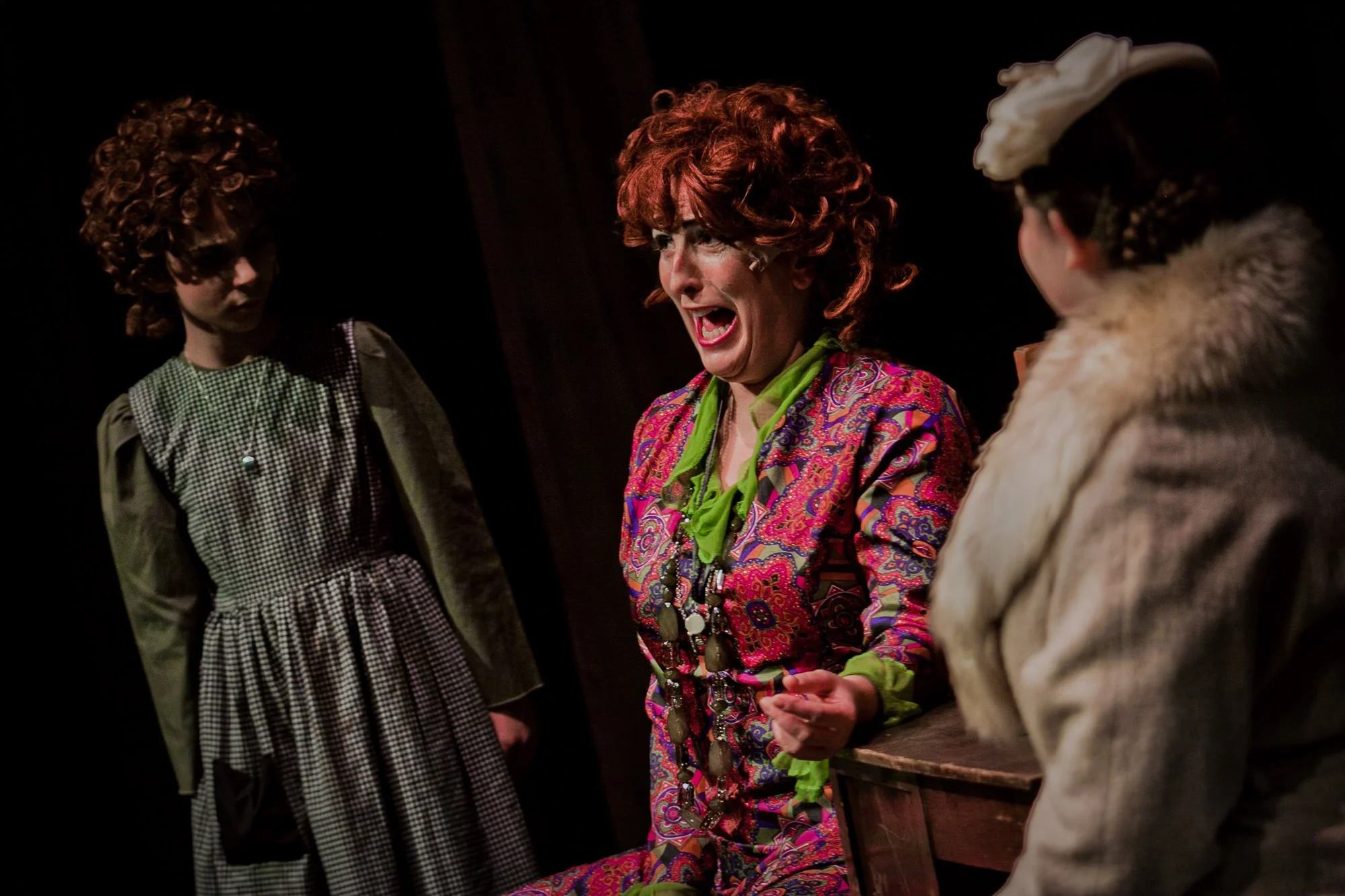 little shop of horrors performance on stage musical theatre production photography