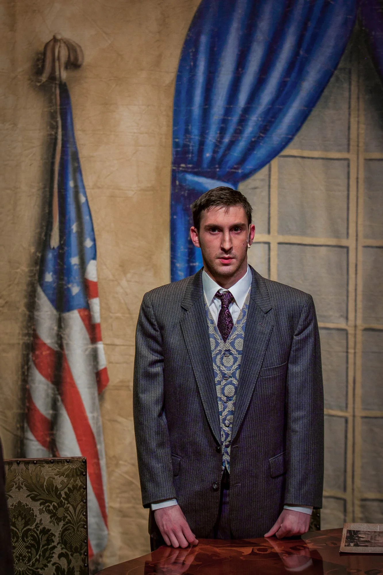 hobson's choice performance on stage musical theatre production dramatic photography