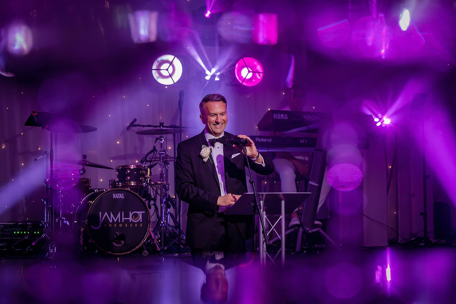 father of bride speech during wedding reception at mere golf resort in cheshire
