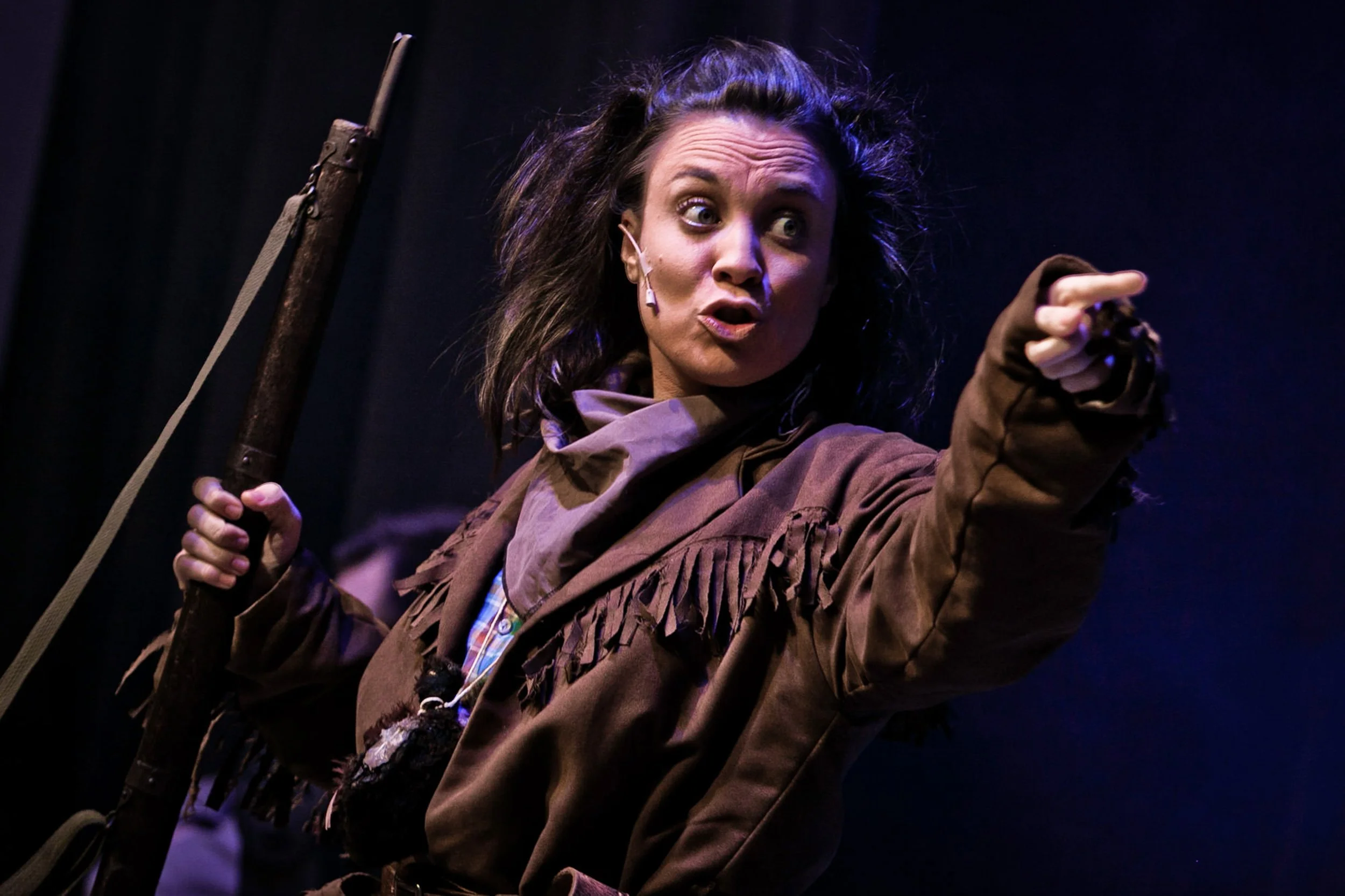annie get your gun musical theatre performance photography with lighting