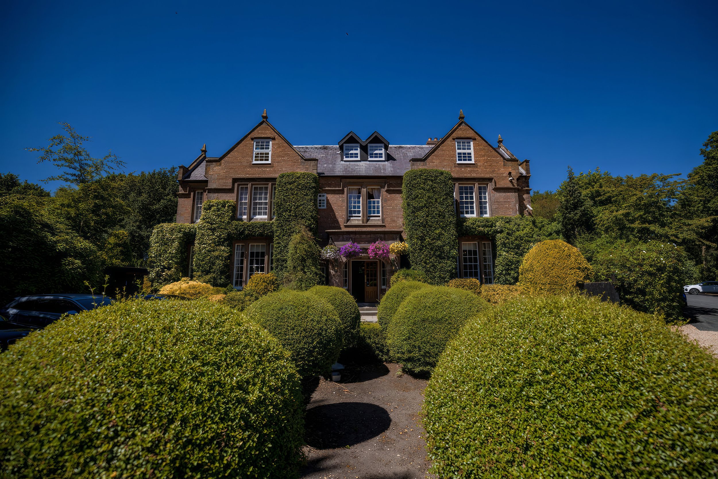 nunsmere hall wedding venue exterior