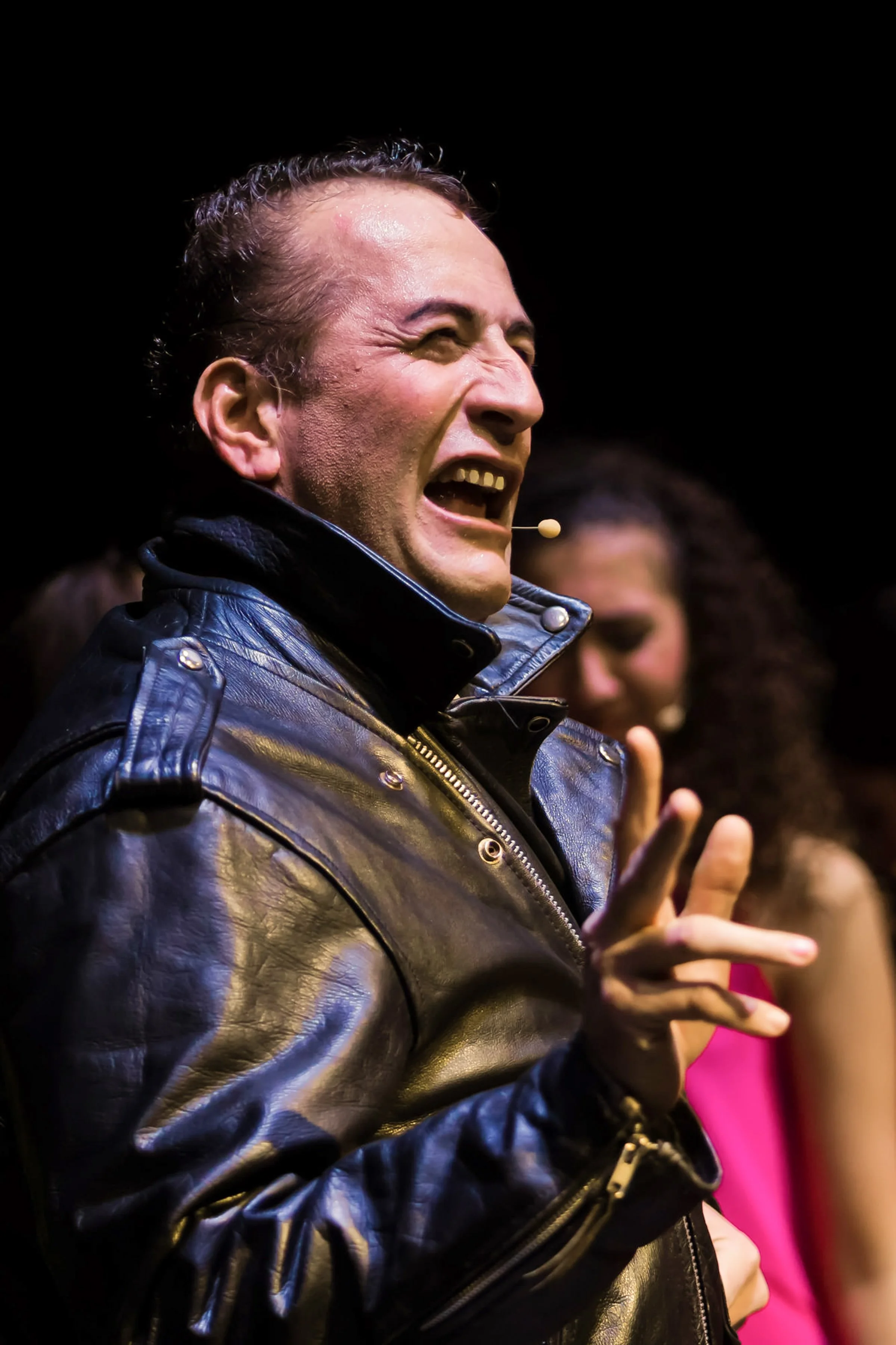 little shop of horrors performance on stage musical theatre production dramatic photography