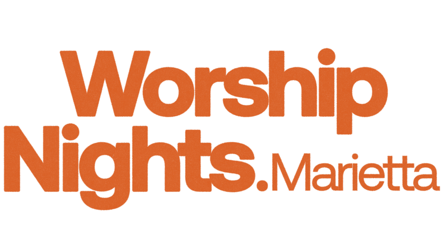 Worship Nights.Marietta