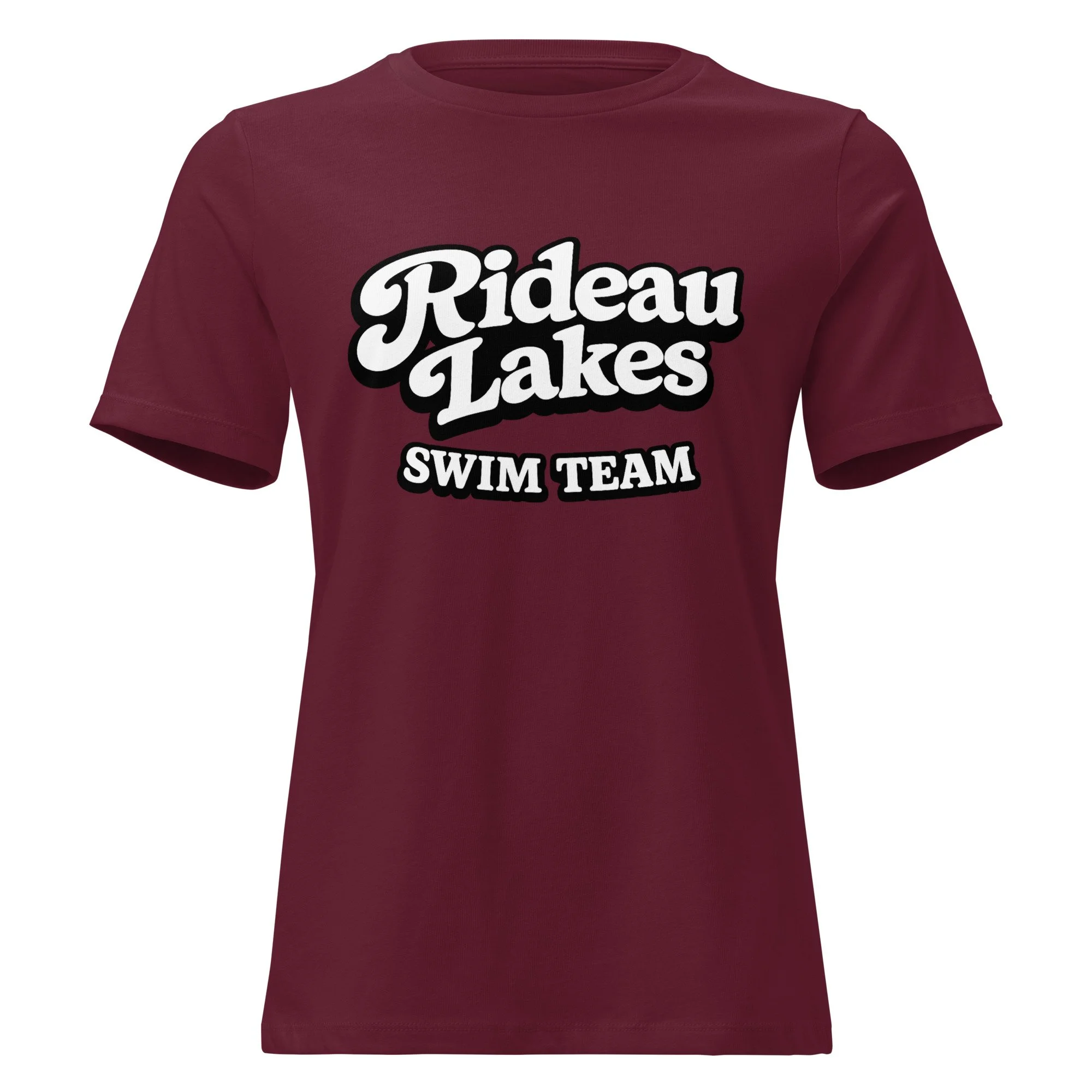 Women's Relaxed T-Shirt Rideau Lakes Swim Team