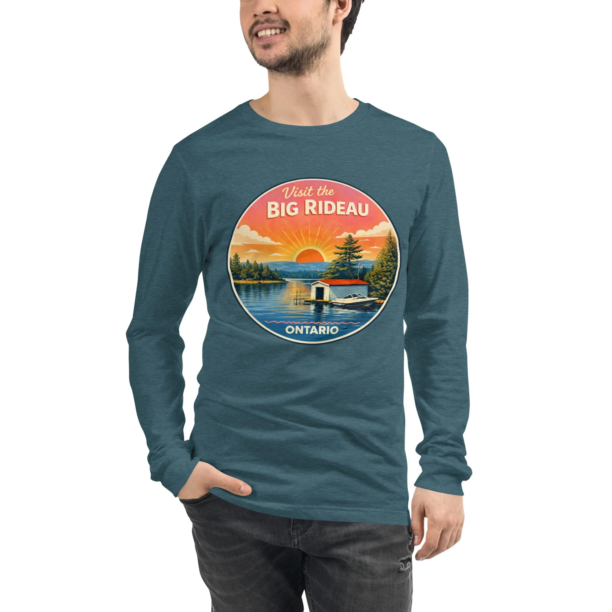 Unisex Long Sleeve Tee Big Rideau